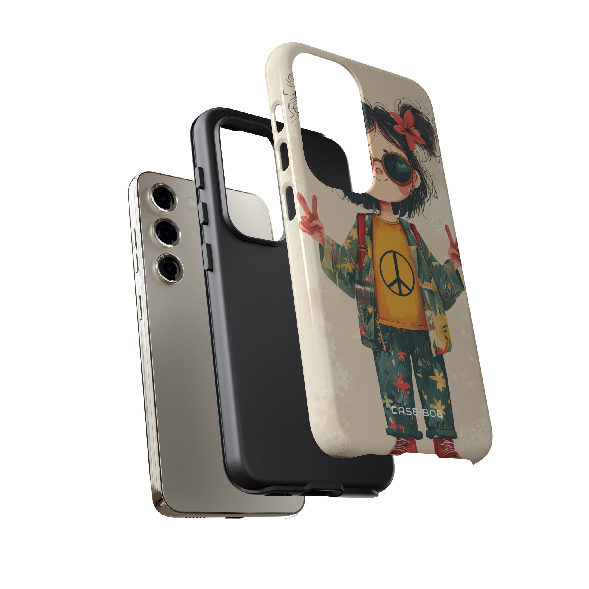 Peace Zöpfe Samsung S23 Case - Tough