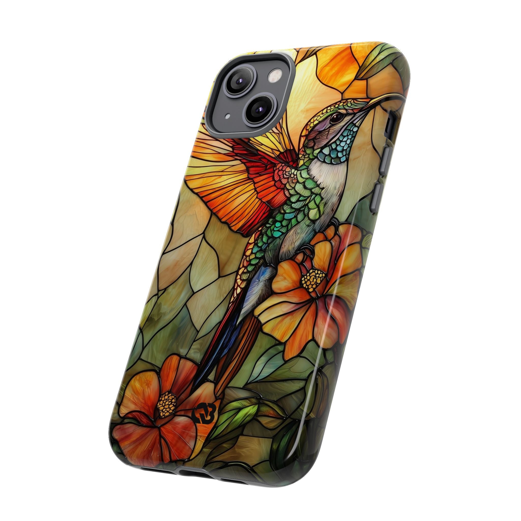 Amber Glass Hummingbird · Tough Phone Case for iPhone