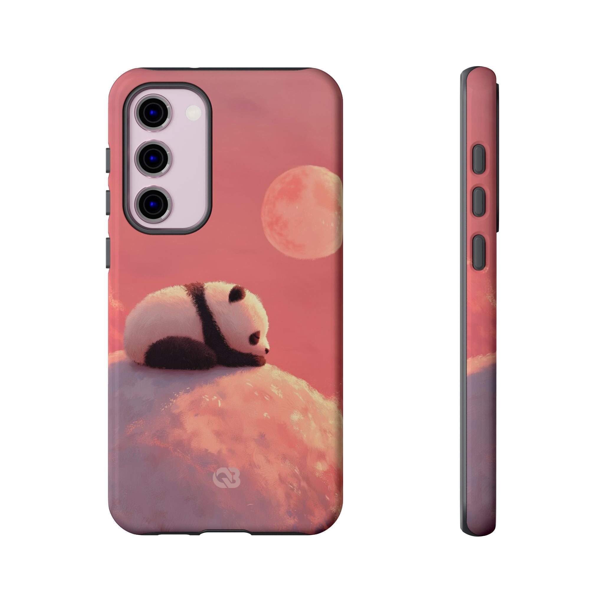 Rose Moon Panda · Tough Coque de téléphone pour Samsung