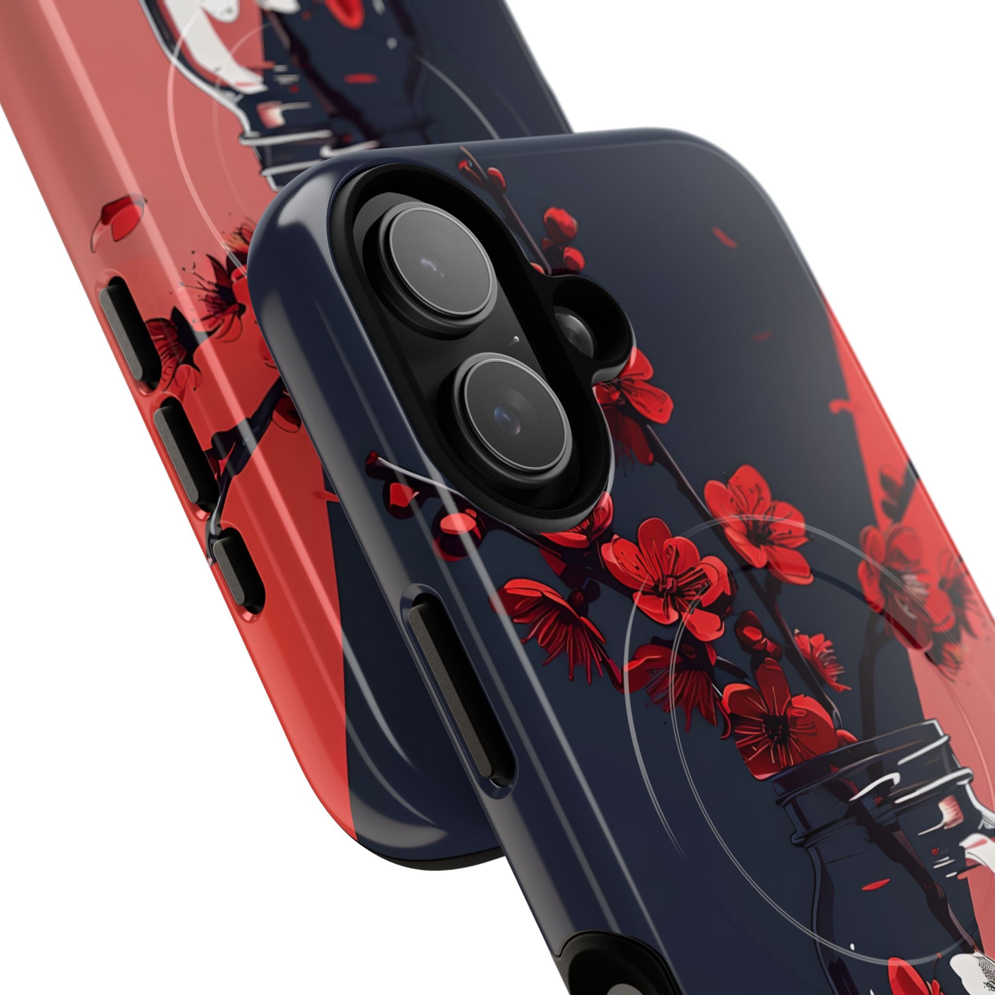 Crimson Blossom Jar · Tough+ Coque de téléphone pour iPhone · Magsafe