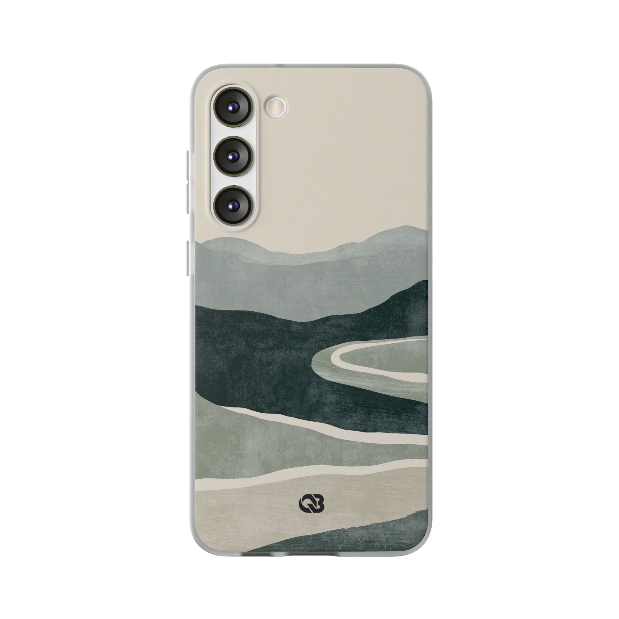 Green Lite Phone Case for Samsung - Misty Sage Valley