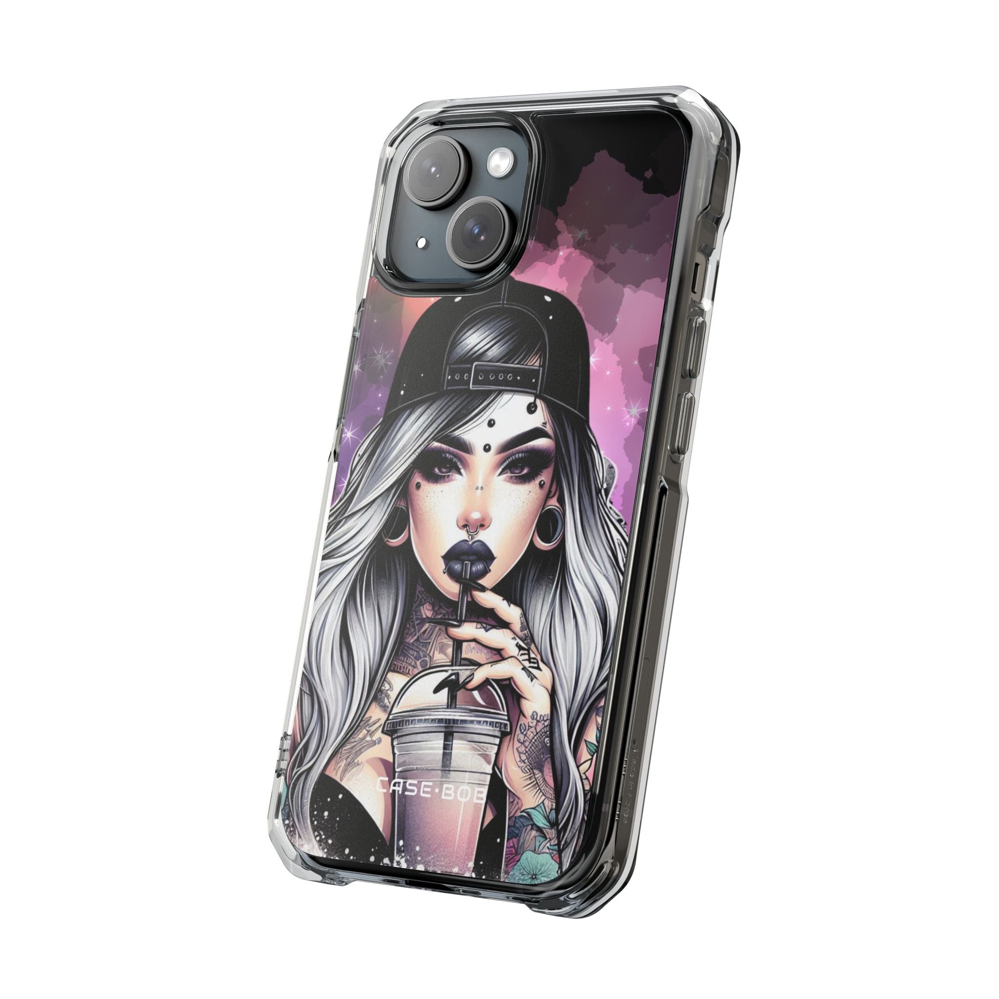 Silver Siren iPhone 15 Case - Impact