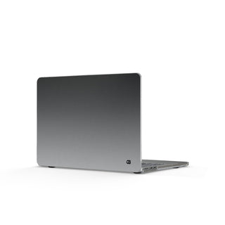 Noir Ombre Fade · Clear Hard Case for MacBook · Black