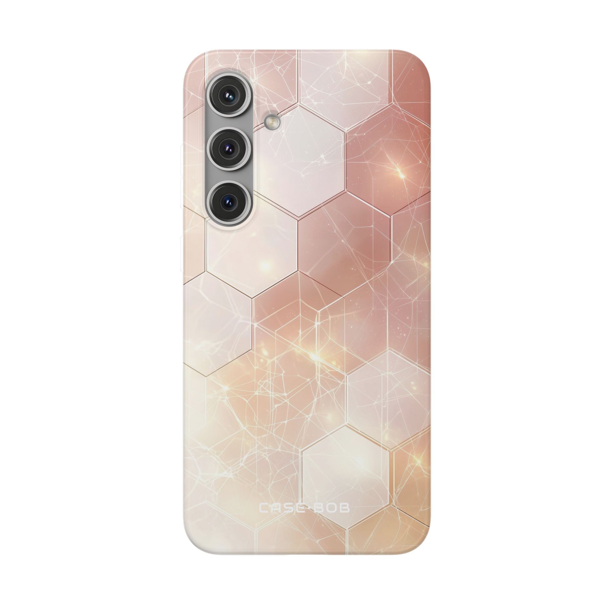 Honeycomb Glow Samsung S24 Plus Case - Soft