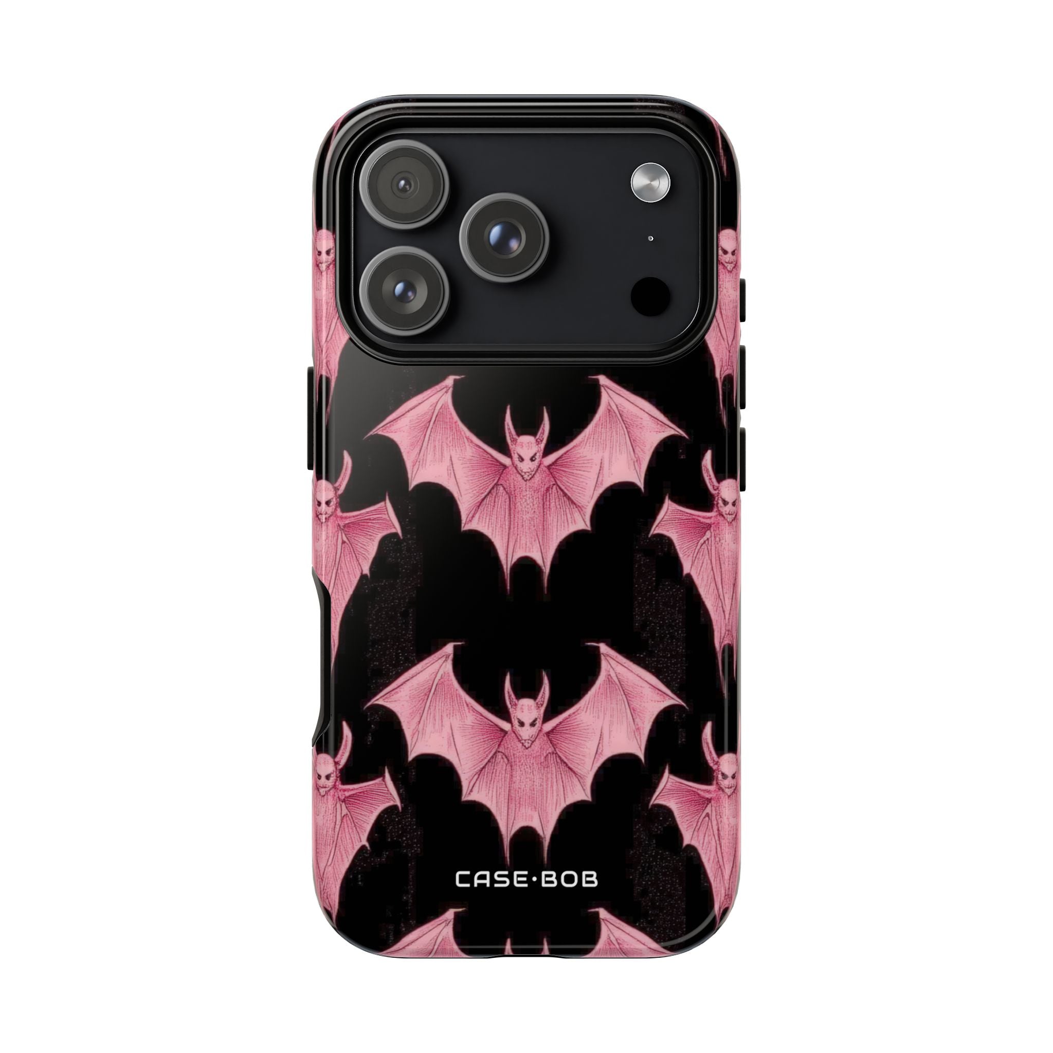 Pink Batwave iPhone 17 Pro Case - Tough - CASE•BOB