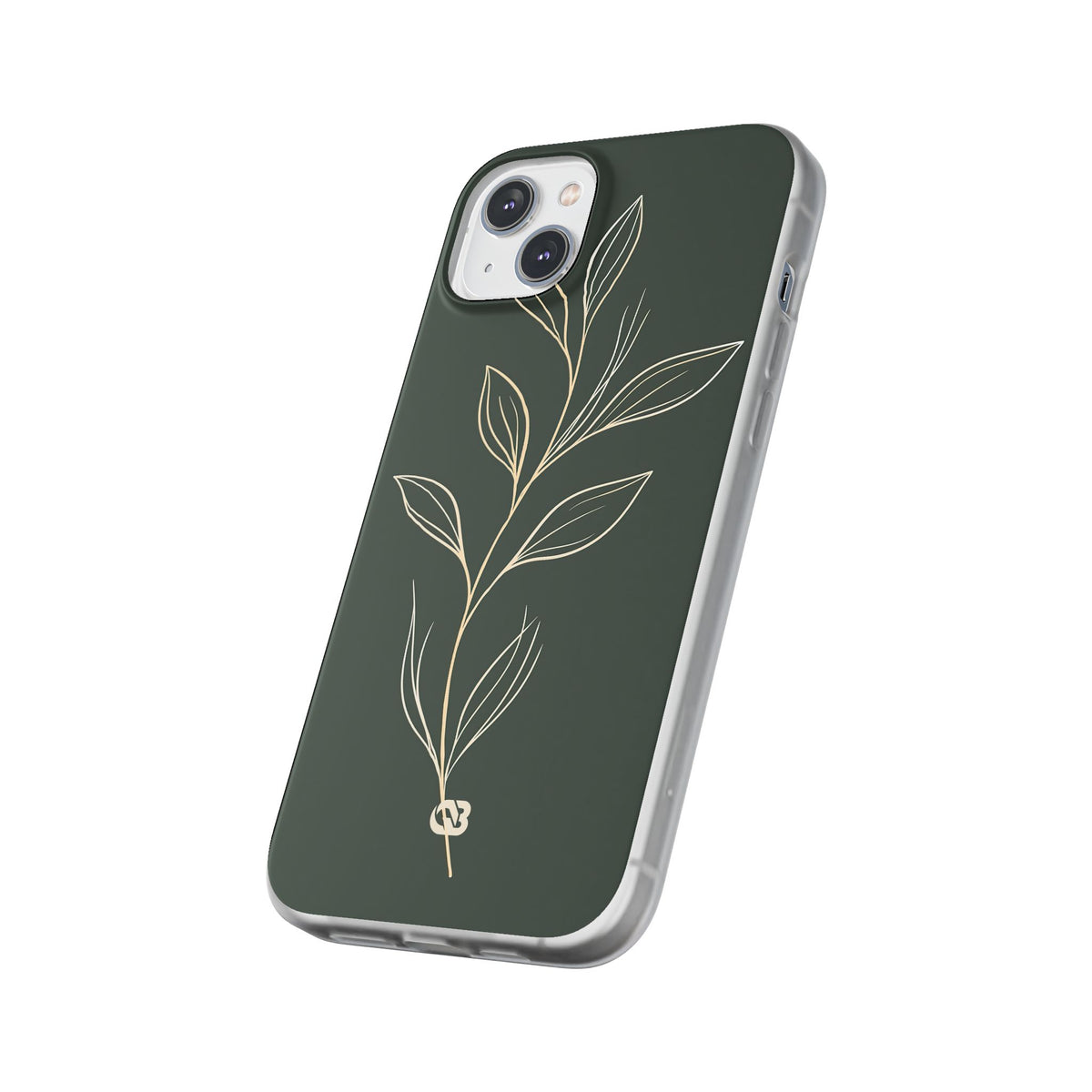 Minimal Botanical Stem · Lite Phone Case for iPhone · Green