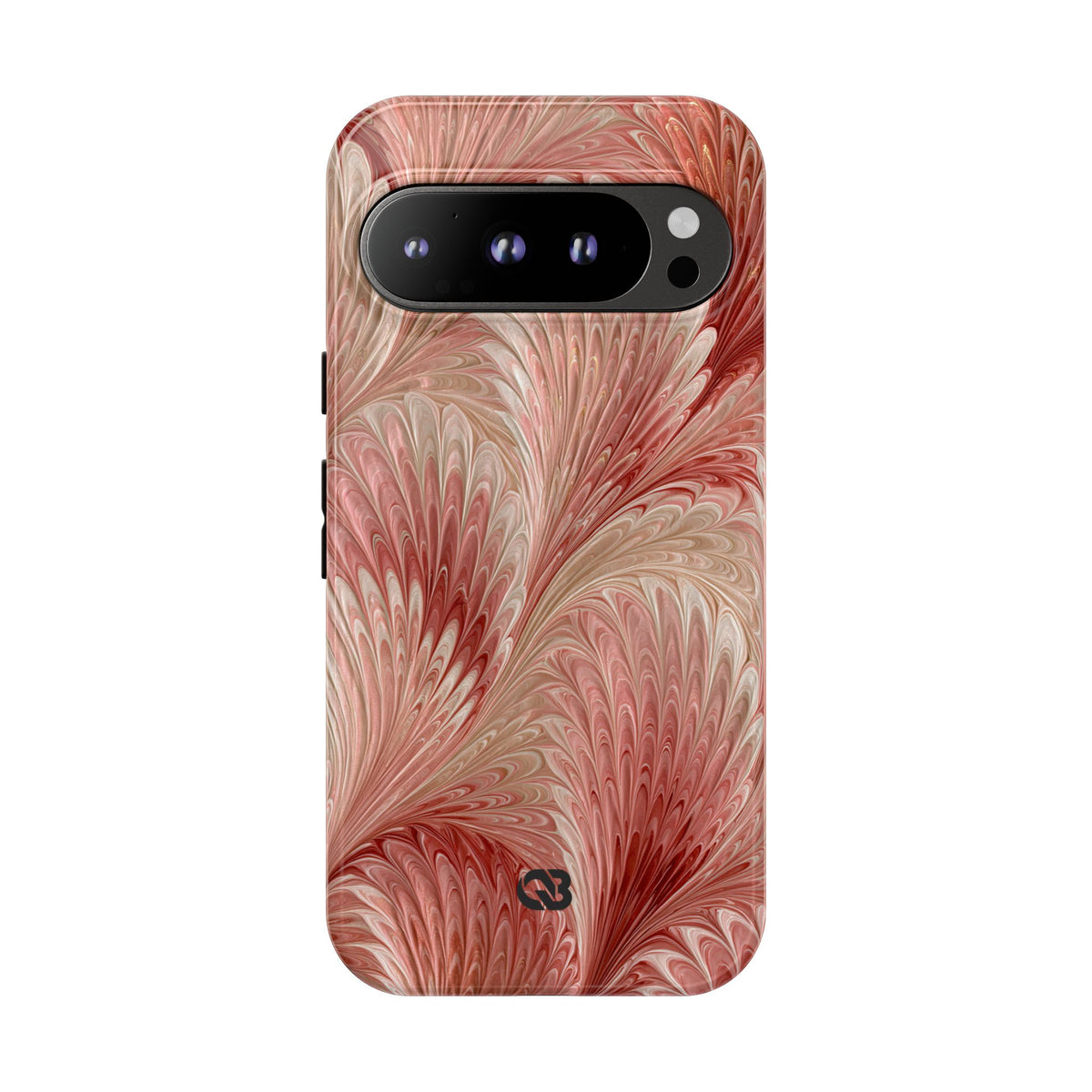 Blush Petal Plume · Tough Phone Case for Pixel · Pink