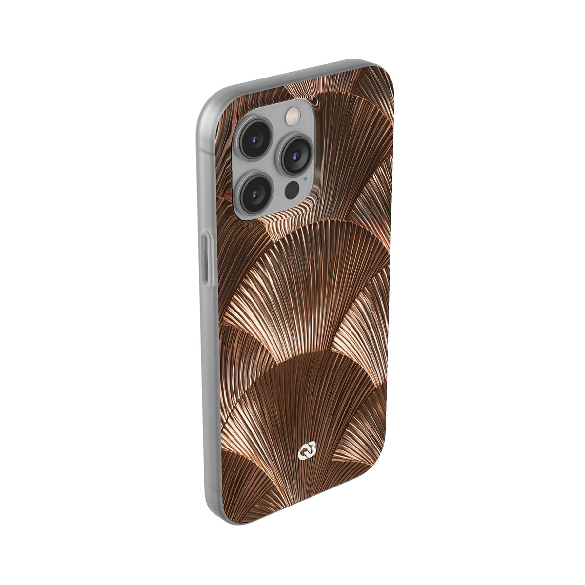 Rose Gilded Fan · Lite Phone Case for iPhone · Gold