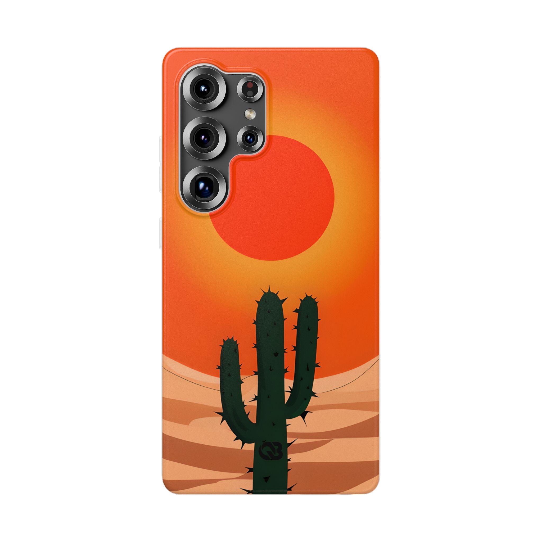 Scorched Saguaro Sunset · Soft Phone Case for Samsung