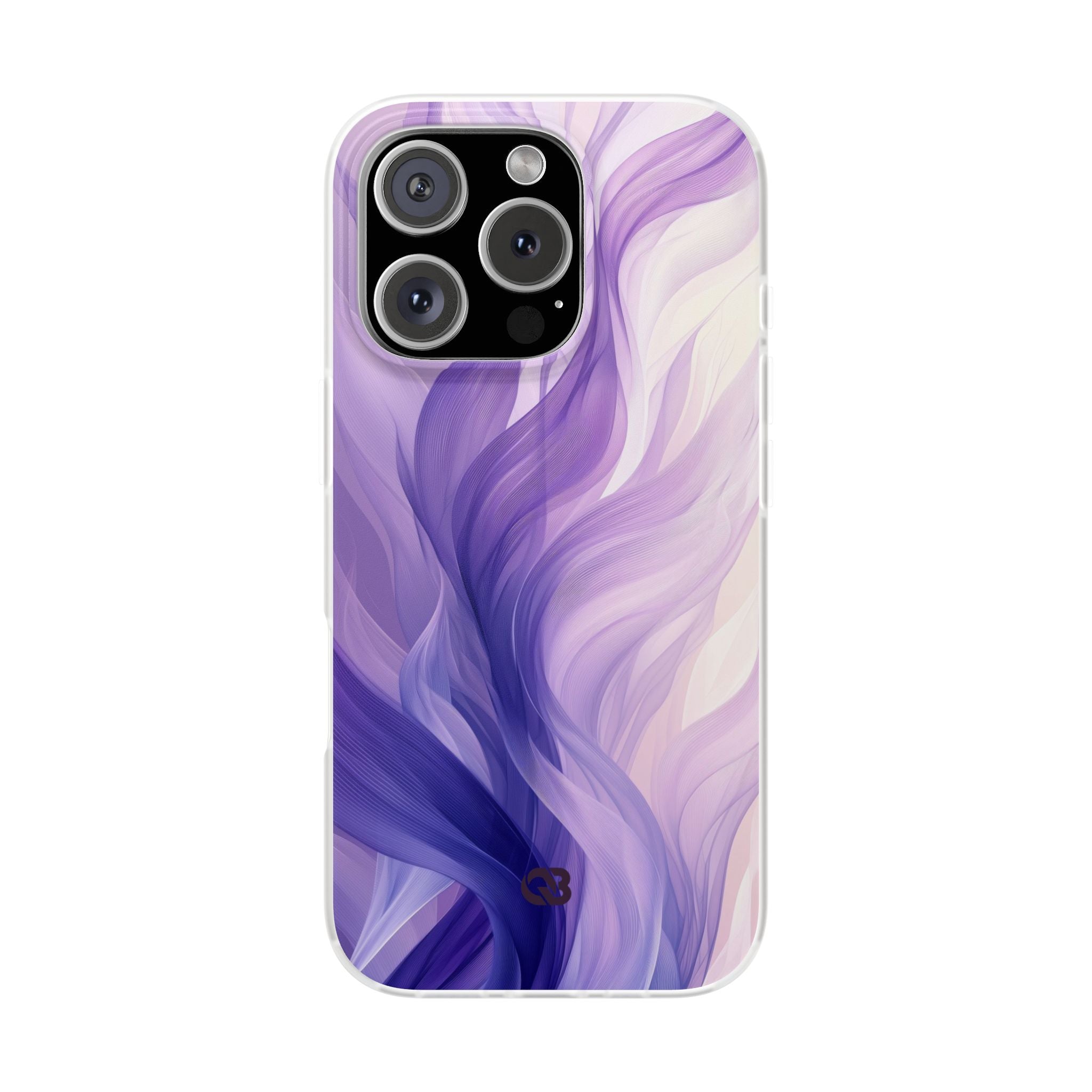 Amethyst Silk Waves · Soft Hoesje voor iPhone
