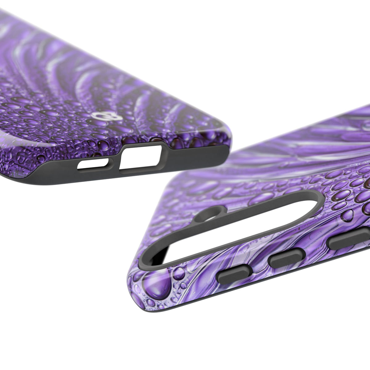 Violet Liquid Gel · Tough Phone Case for Samsung · Purple