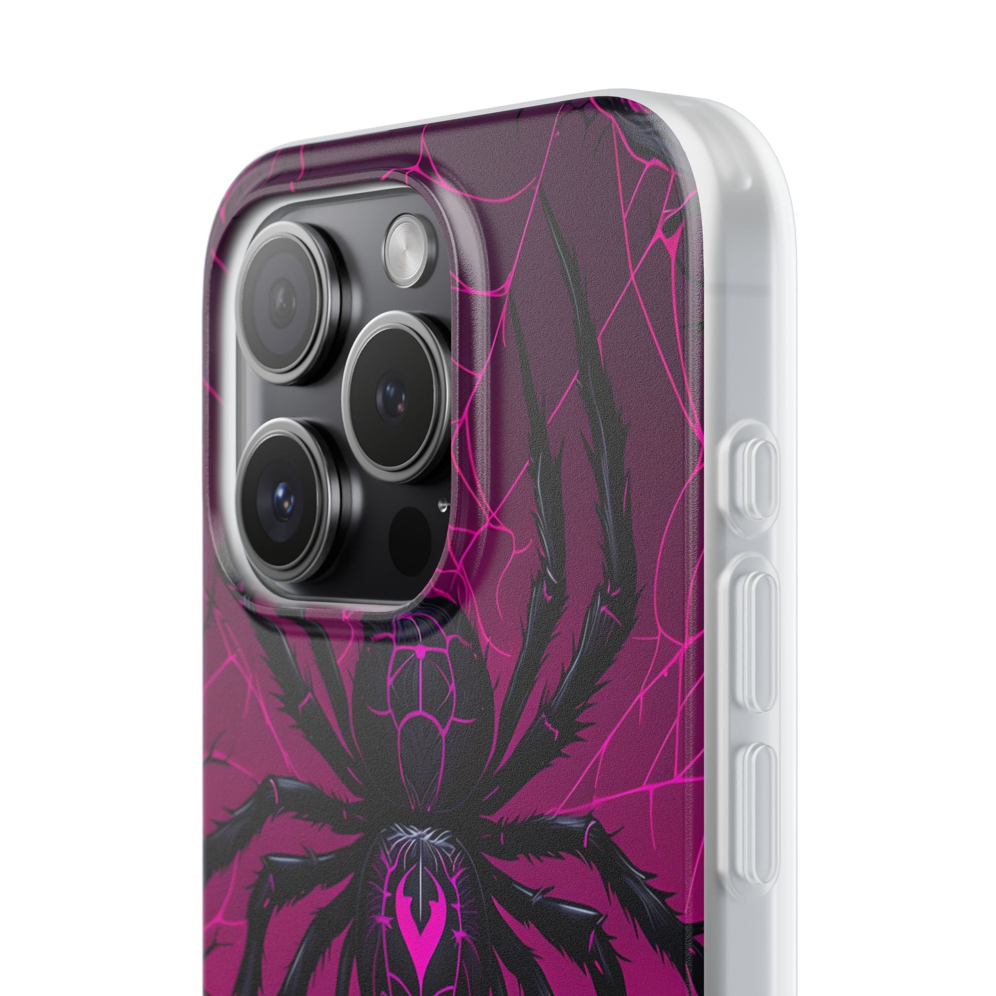 Obsidian Neon Widow · Soft Handyhülle für iPhone