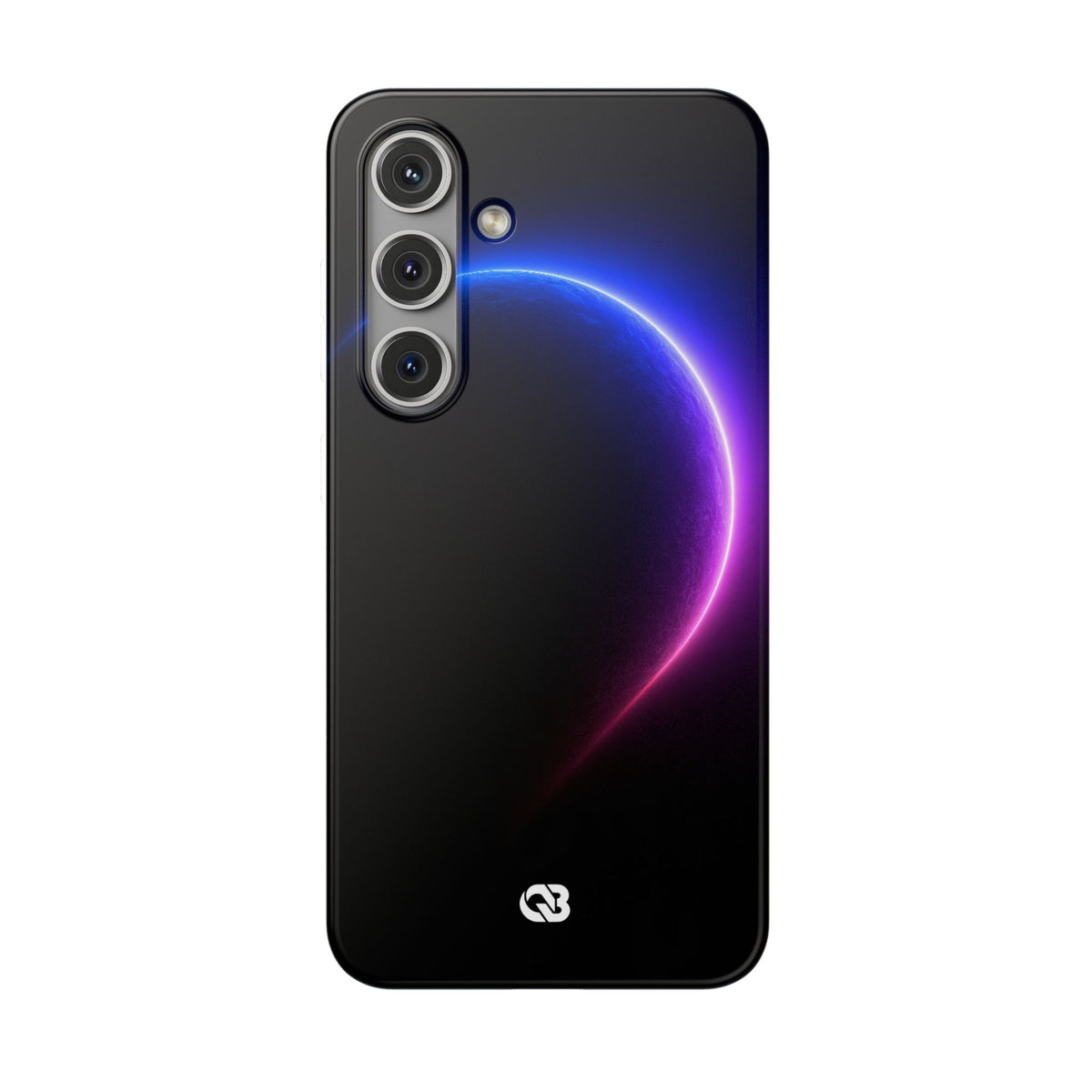 Luminous Eclipse · Lite Phone Case for Samsung · Black