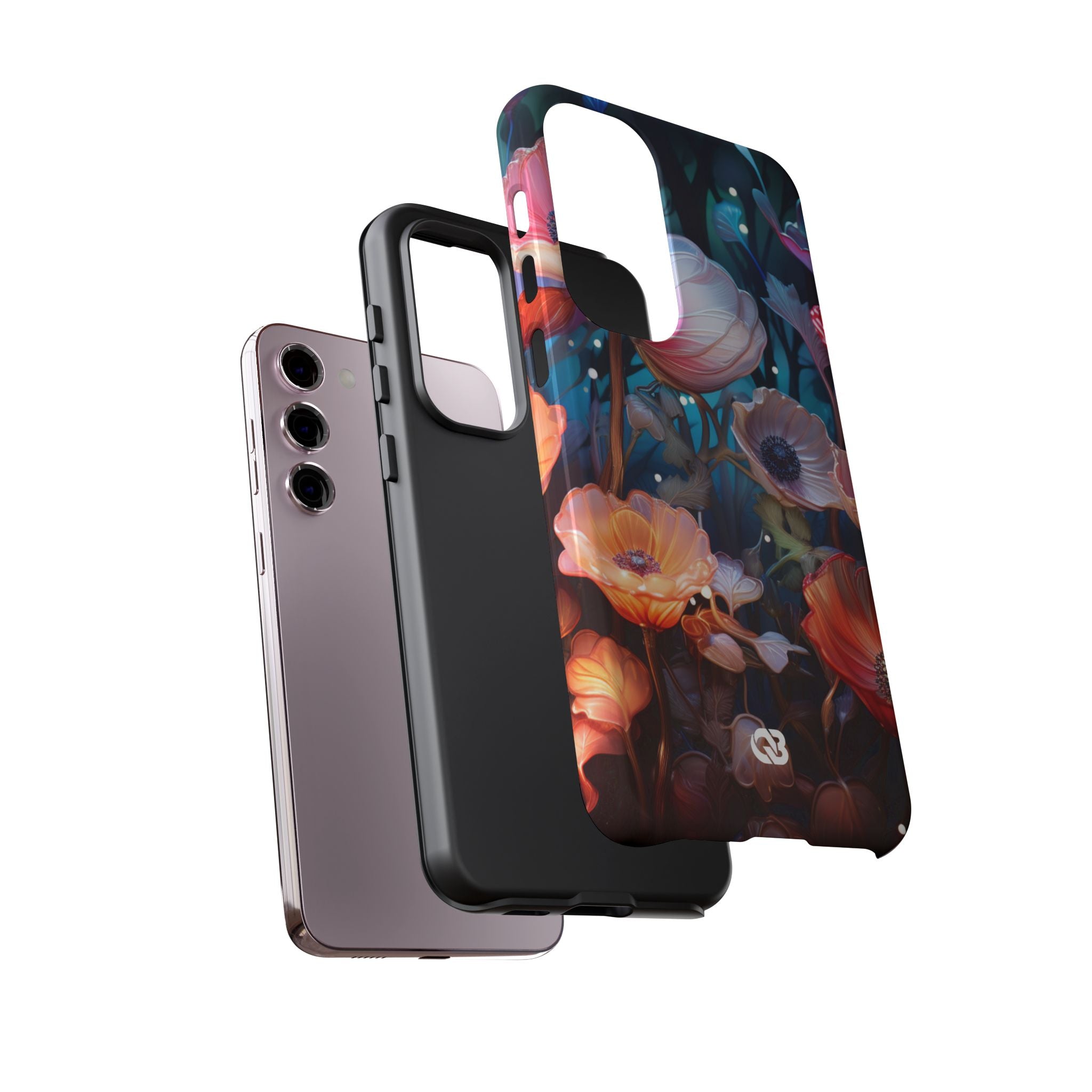 Luminous Poppy Glade · Tough Fundas para teléfono para Samsung