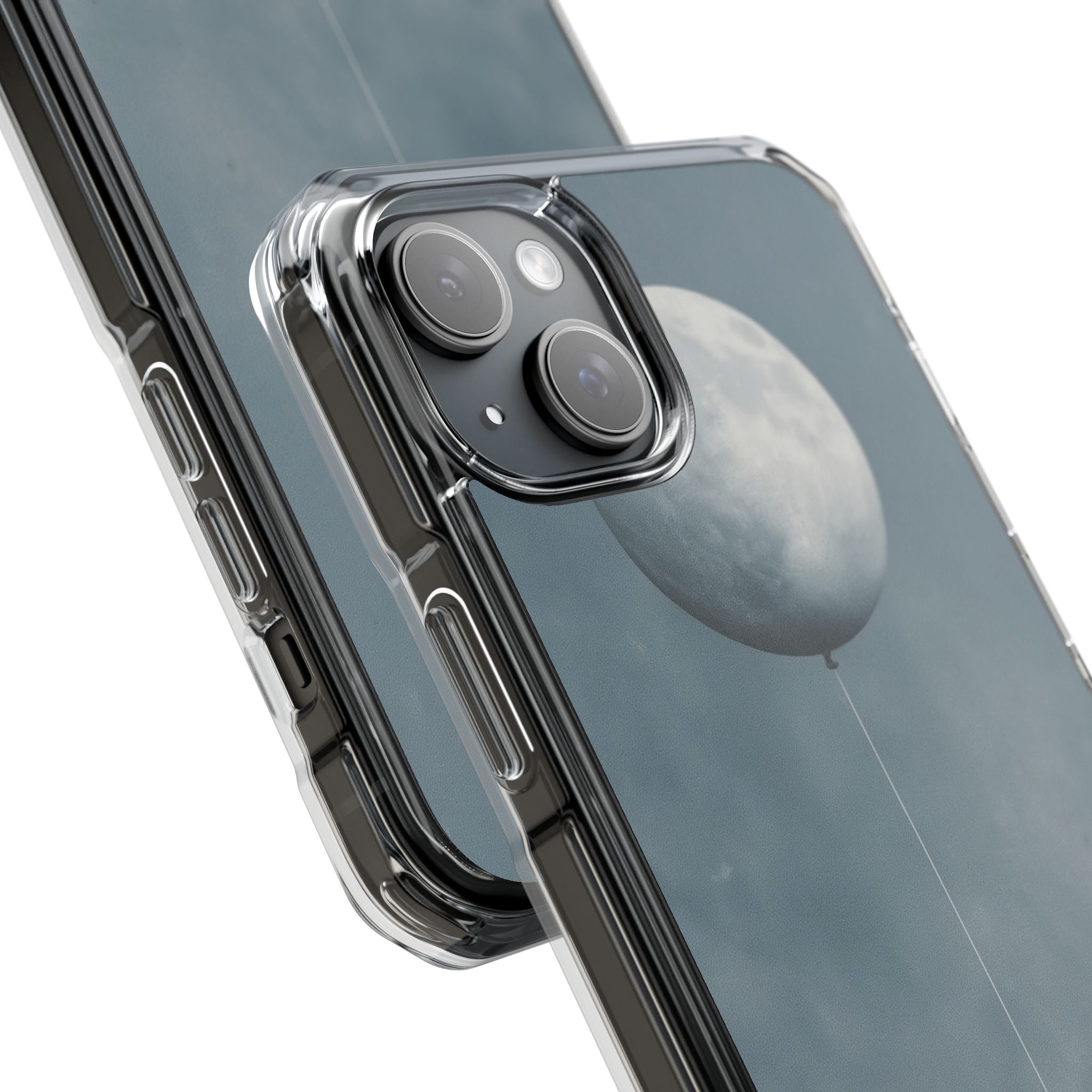 Moon Balloon iPhone 15 Plus Case - Impact