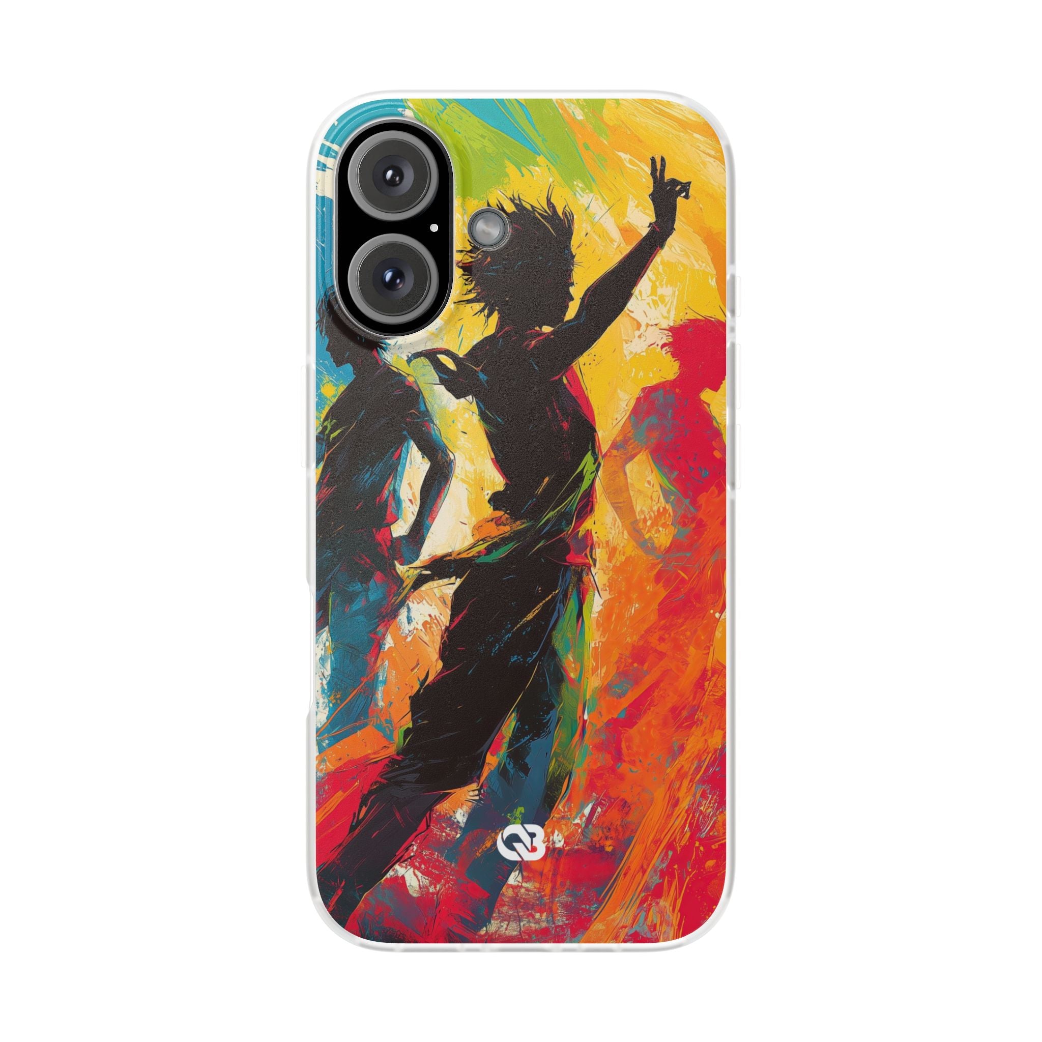 Electric Motion Blur · Soft Phone Case for iPhone