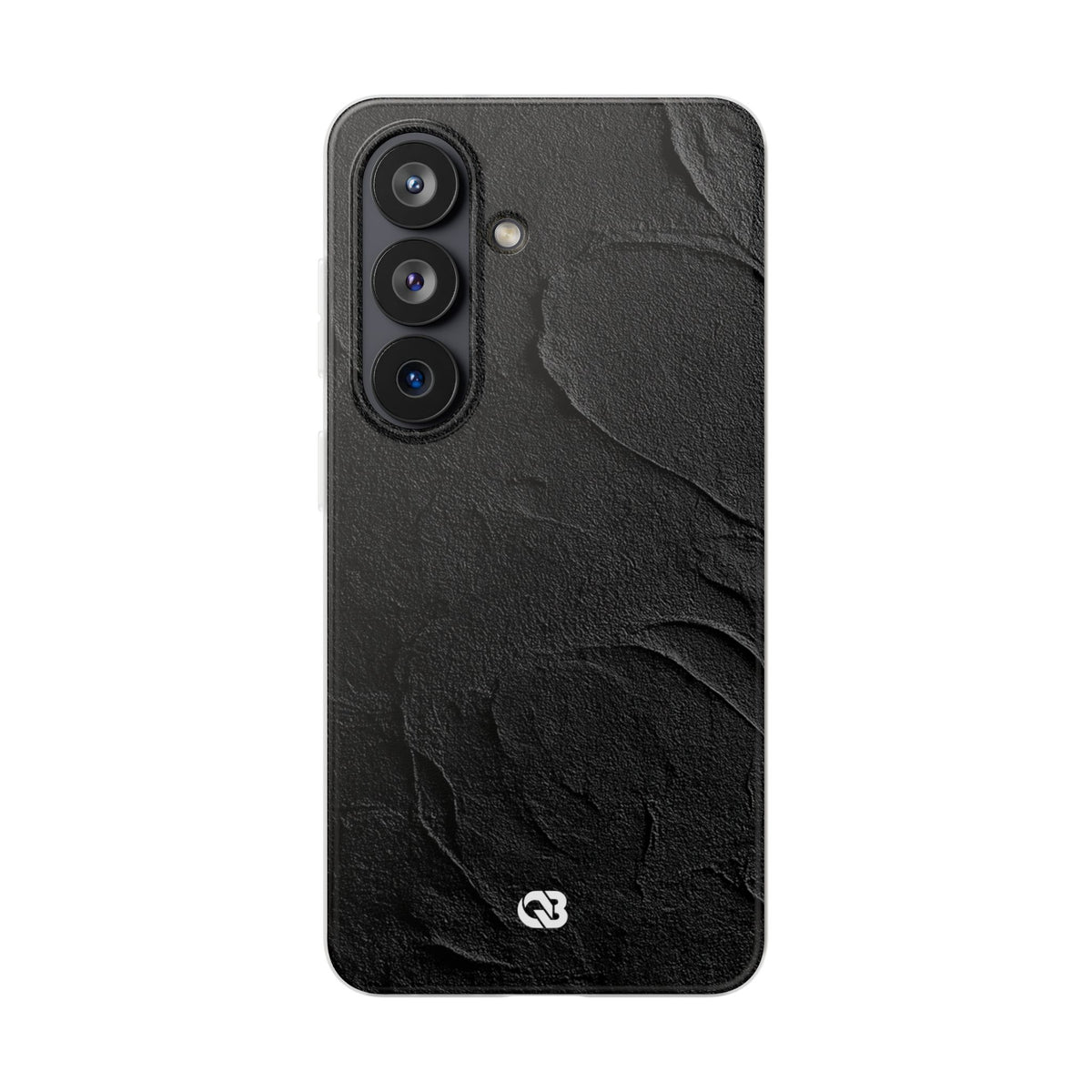 Obsidian Stucco Relief · Lite Phone Case for Samsung · Black