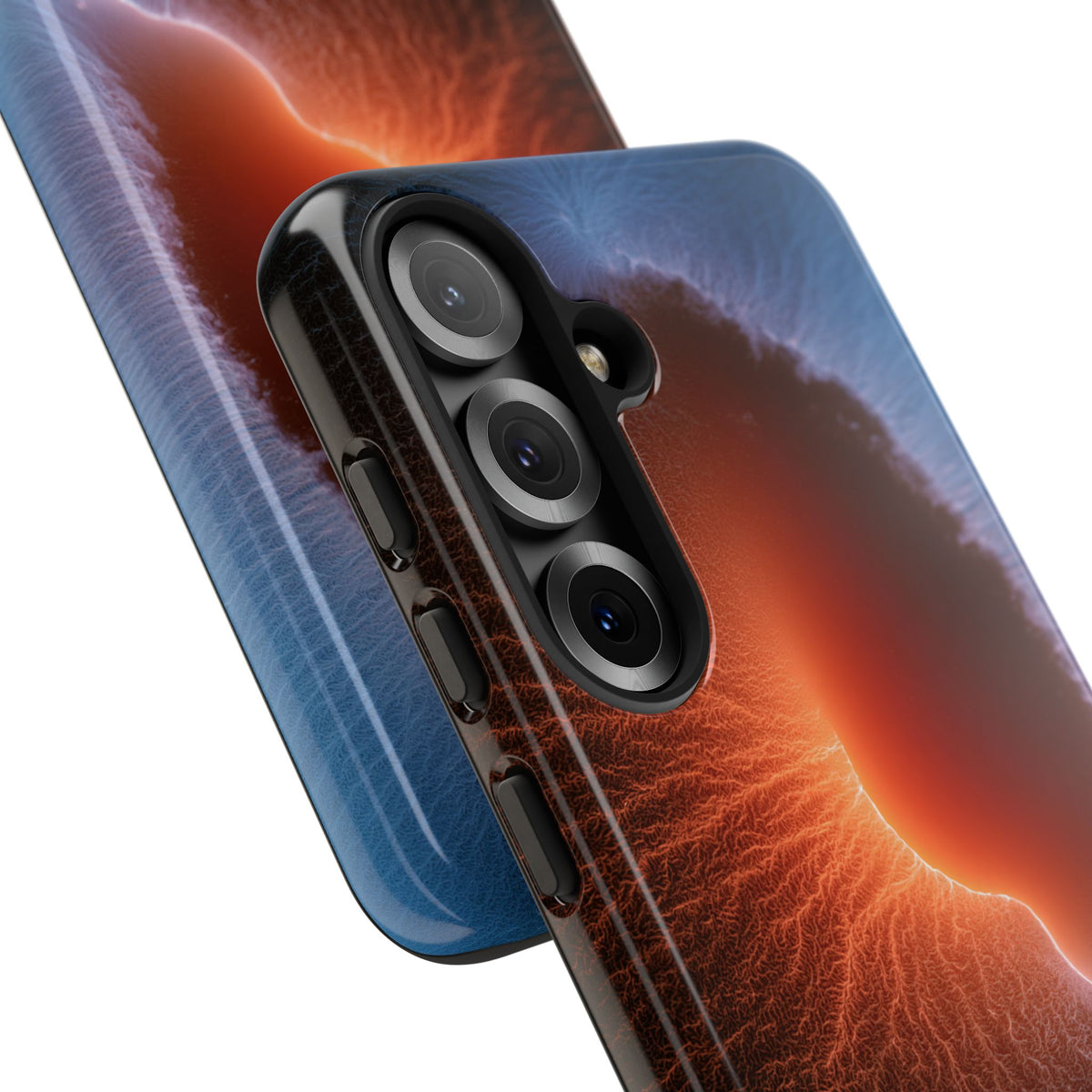 Thermal Aura Pulse · Tough Phone Case for Samsung · Blue