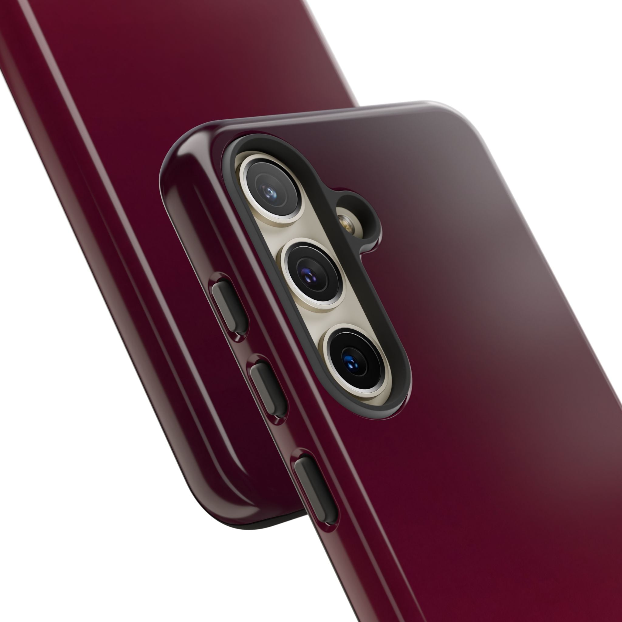 Red Tough Phone Case for Samsung - Deep Sangria Gradient