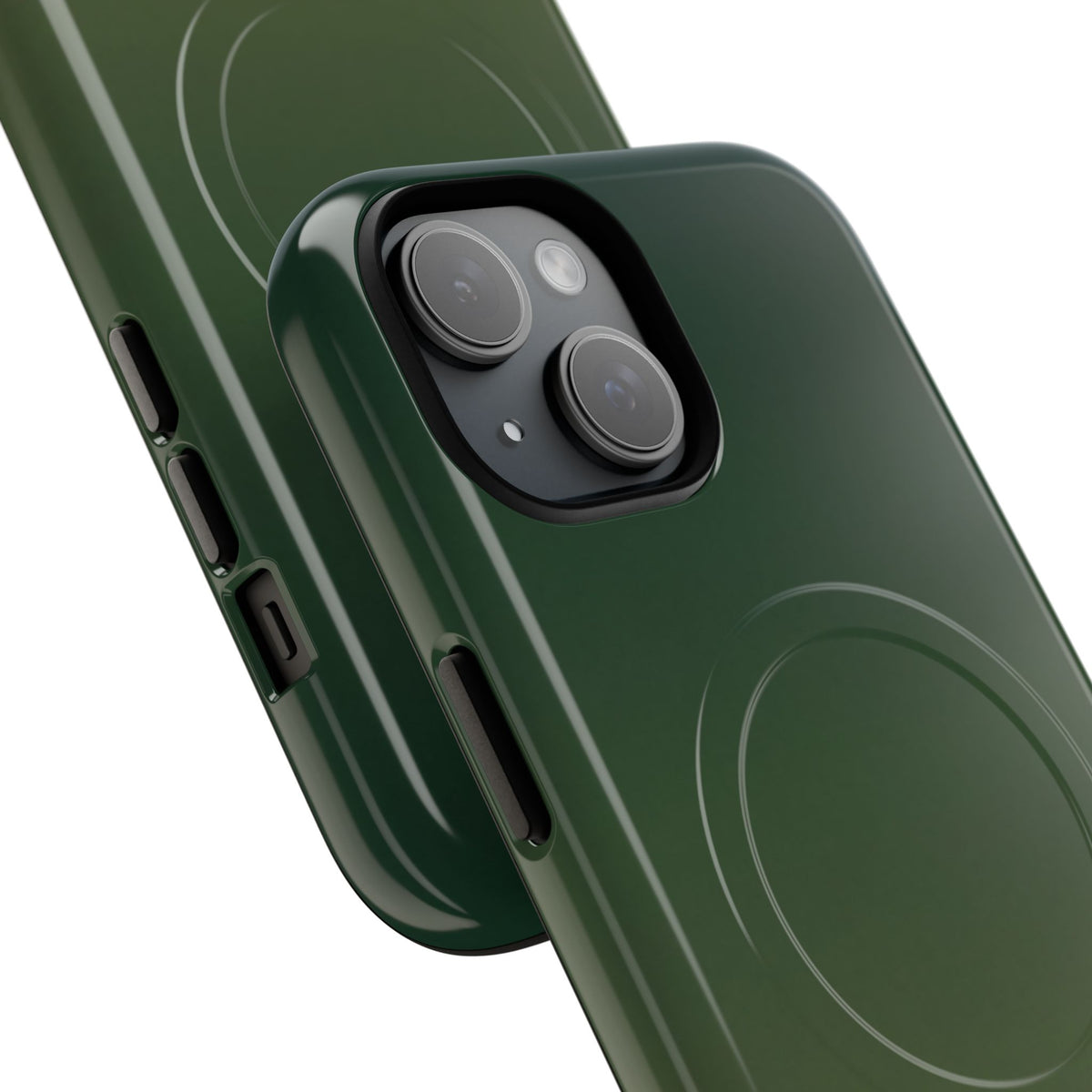 Green Tough 2.0 Magsafe Phone Case for iPhone - Shadow Moss Grain