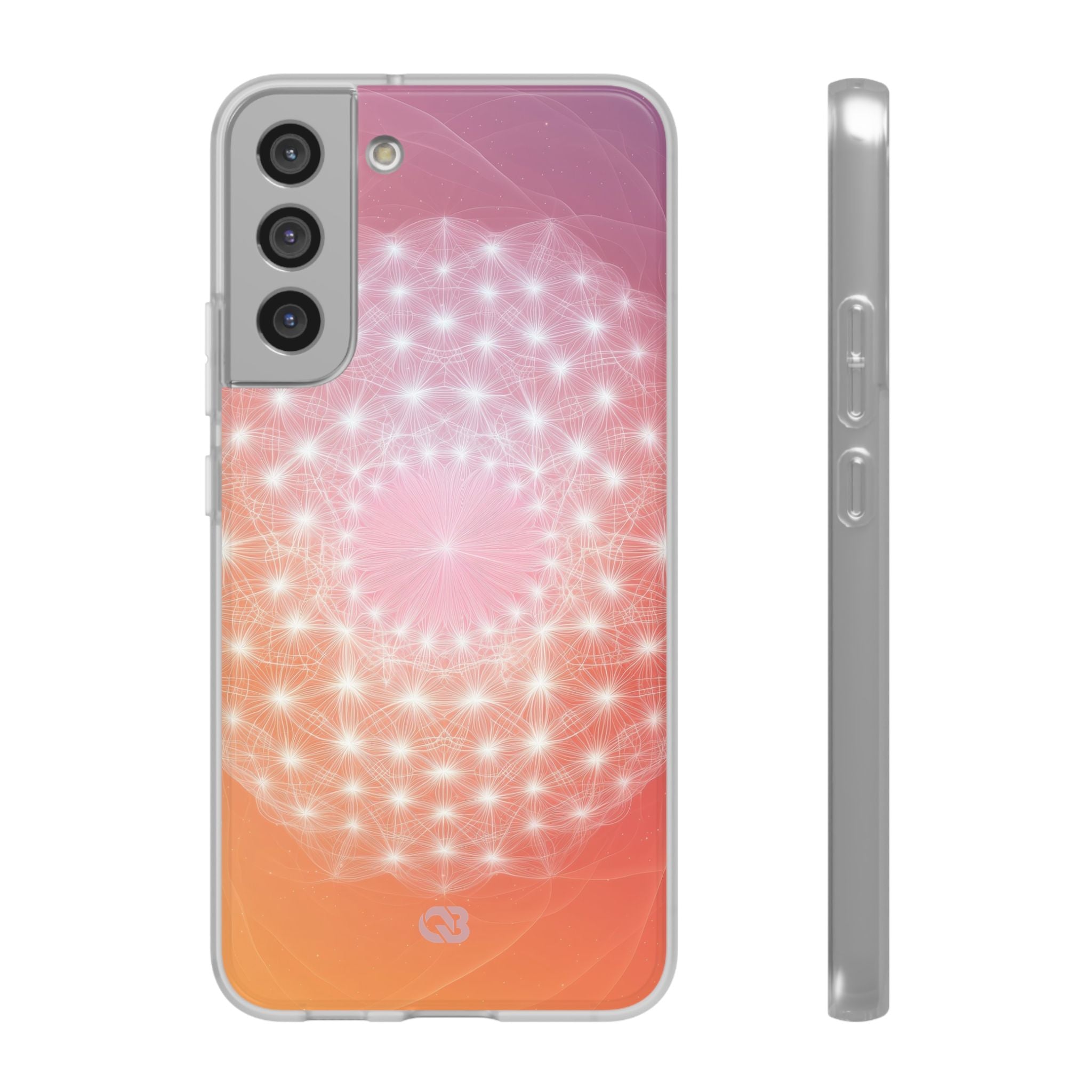 Radiant Stardust Mandala · Soft Mobilskal för Samsung