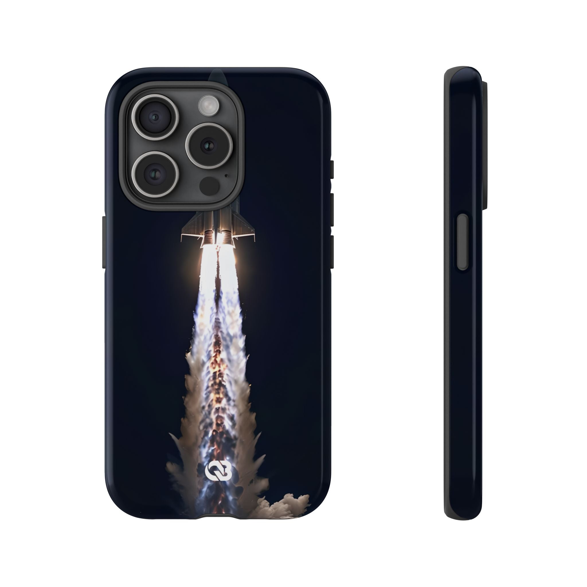 Obsidian Rocket Ascent · Tough Phone Case for iPhone