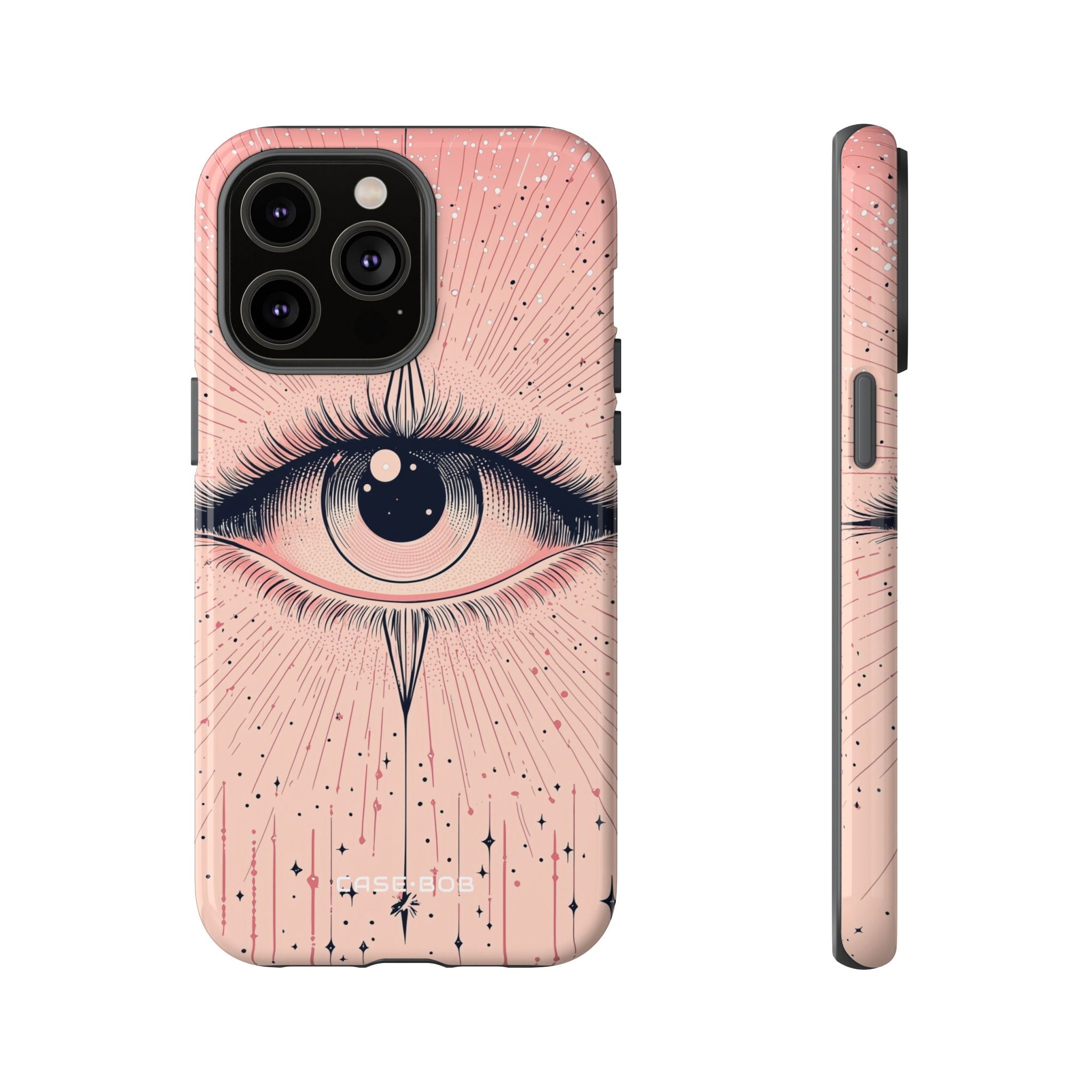 Cosmic Eye iPhone 14 Pro Max - Kova suojakotelo