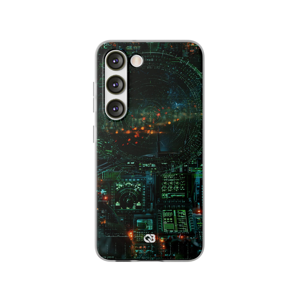 Tactical Avionics HUD · Lite Phone Case for Samsung · Green