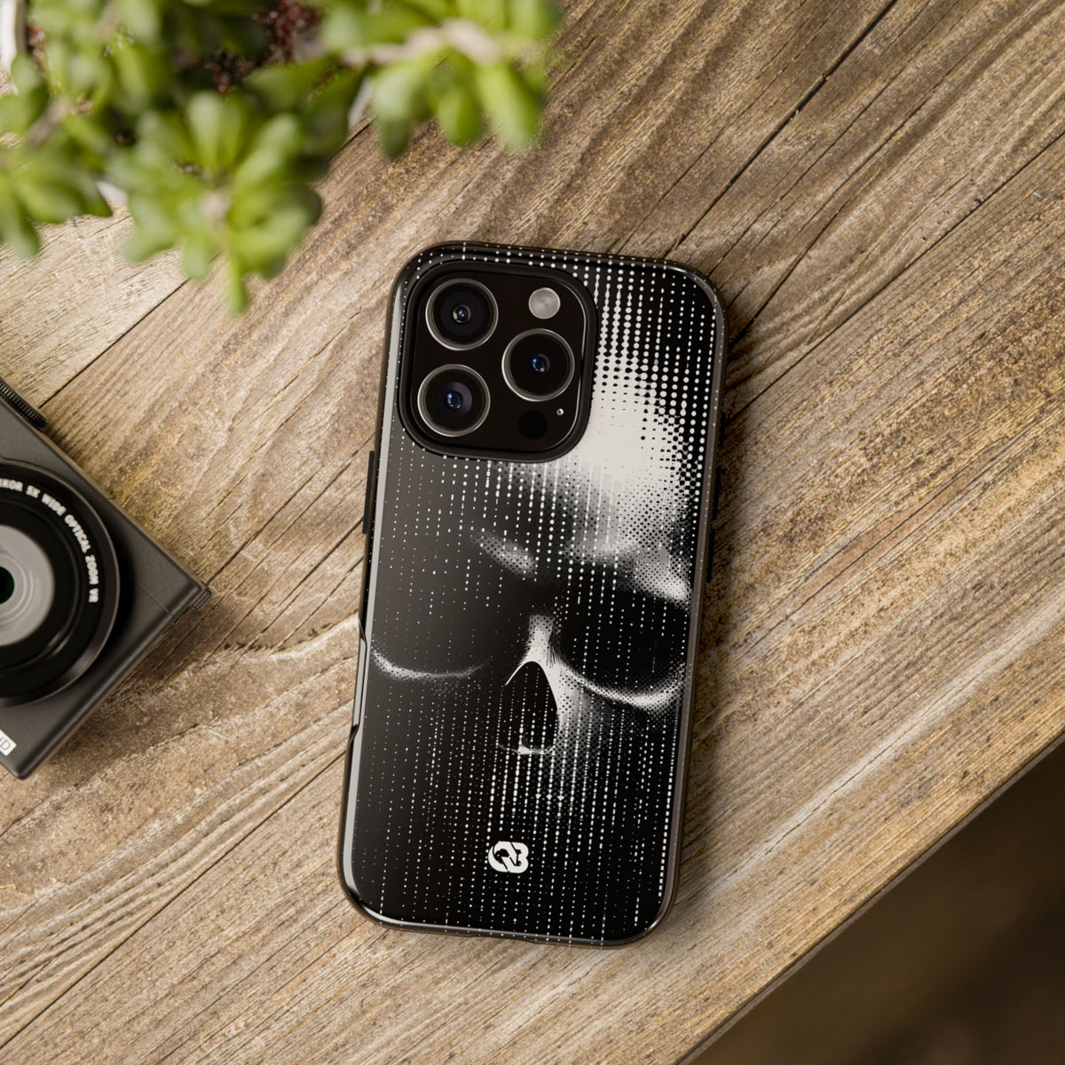 Raster Phantom · Tough Phone Case for iPhone · Black