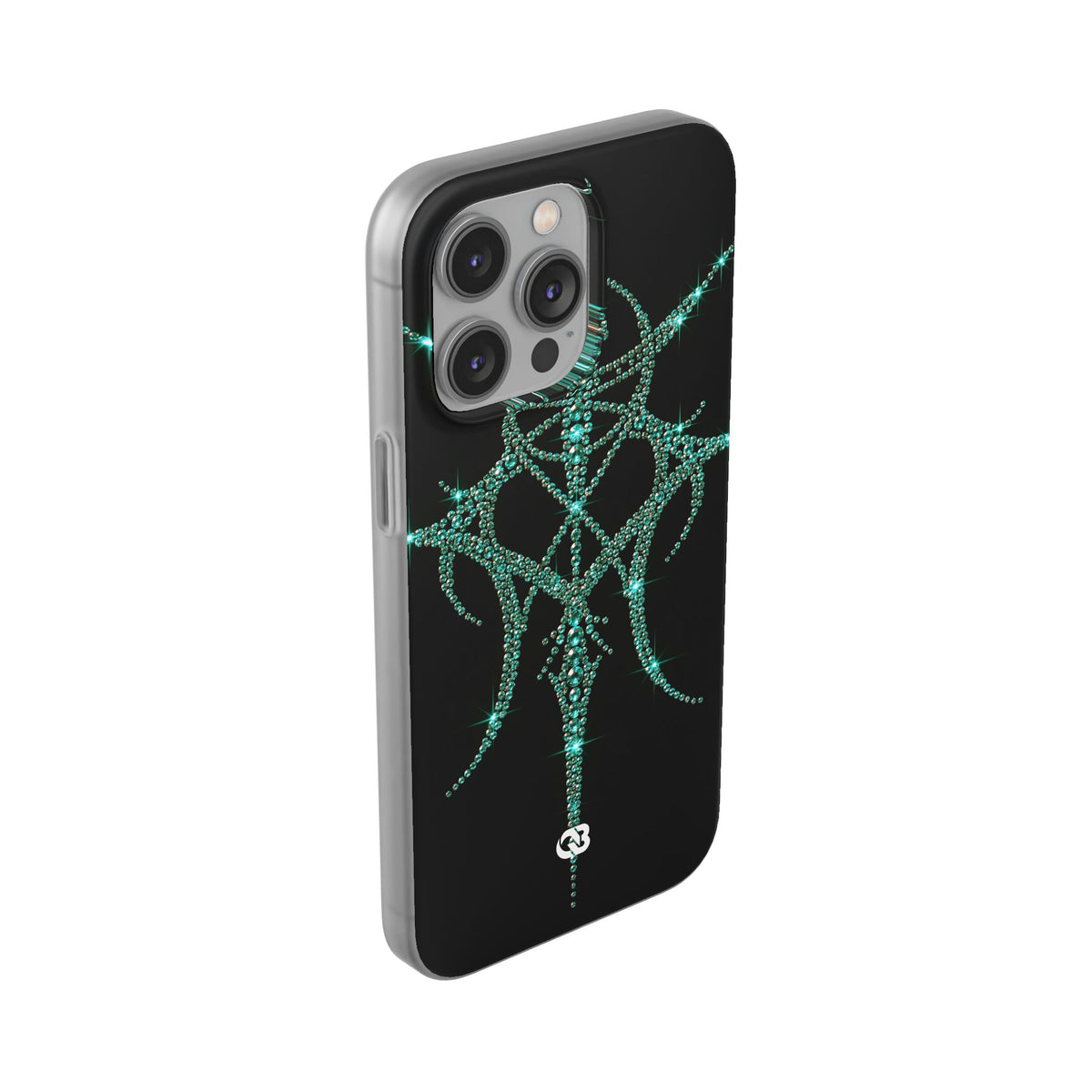 Teal Cyber Sigil · Lite Phone Case for iPhone · Teal
