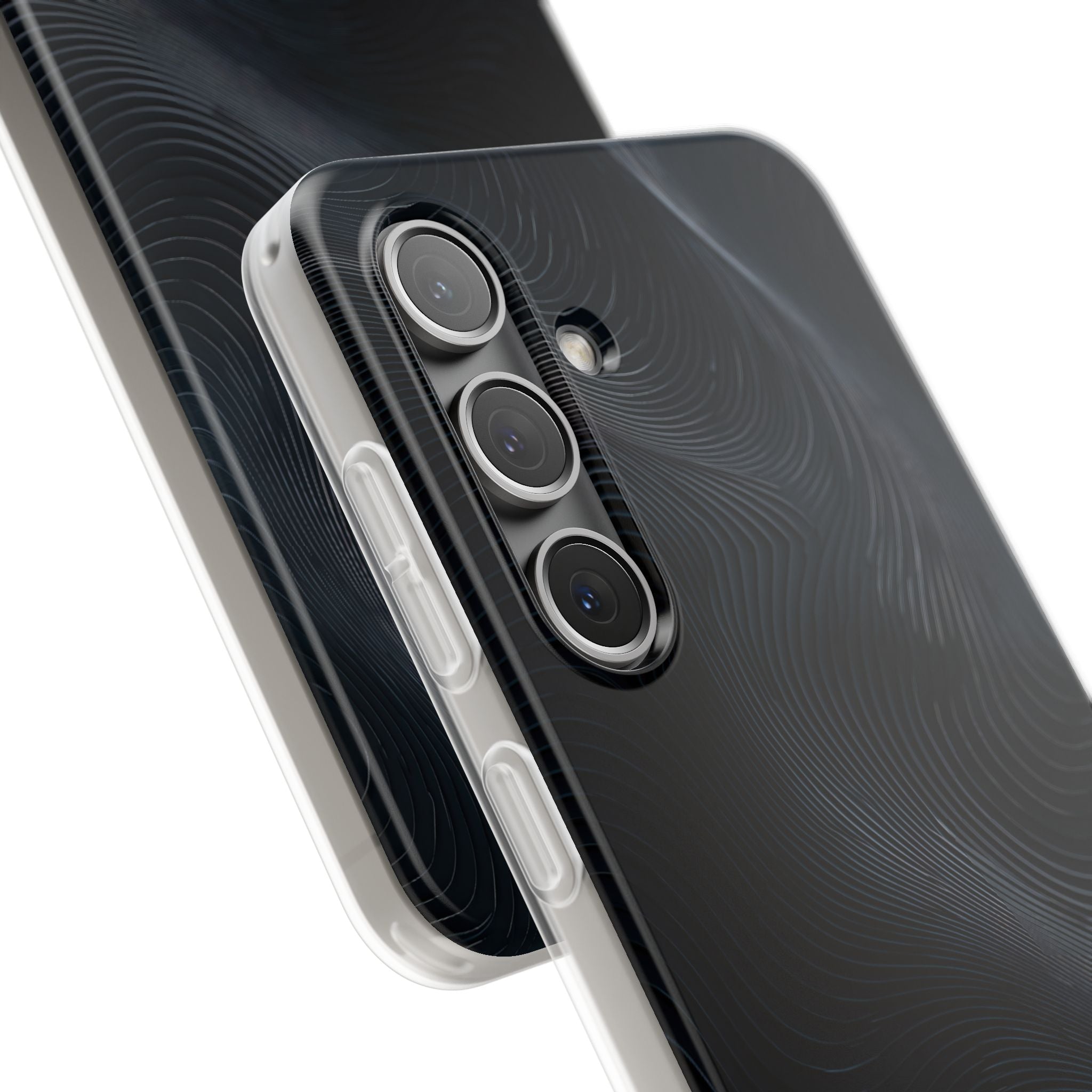 Black Lite Phone Case for Samsung - Obsidian Ridge Flux