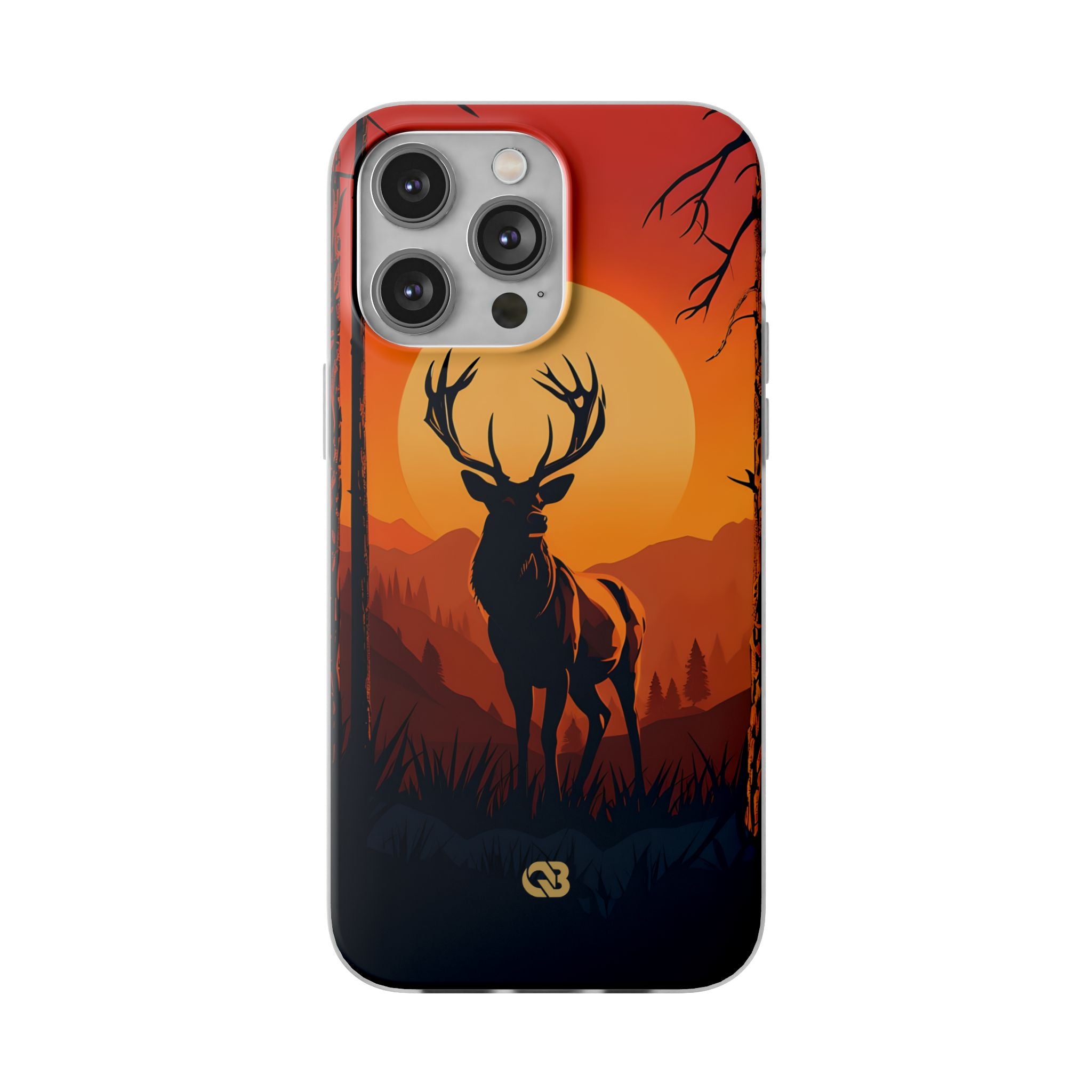 Amber Ridge Stag · Soft Phone Case for iPhone