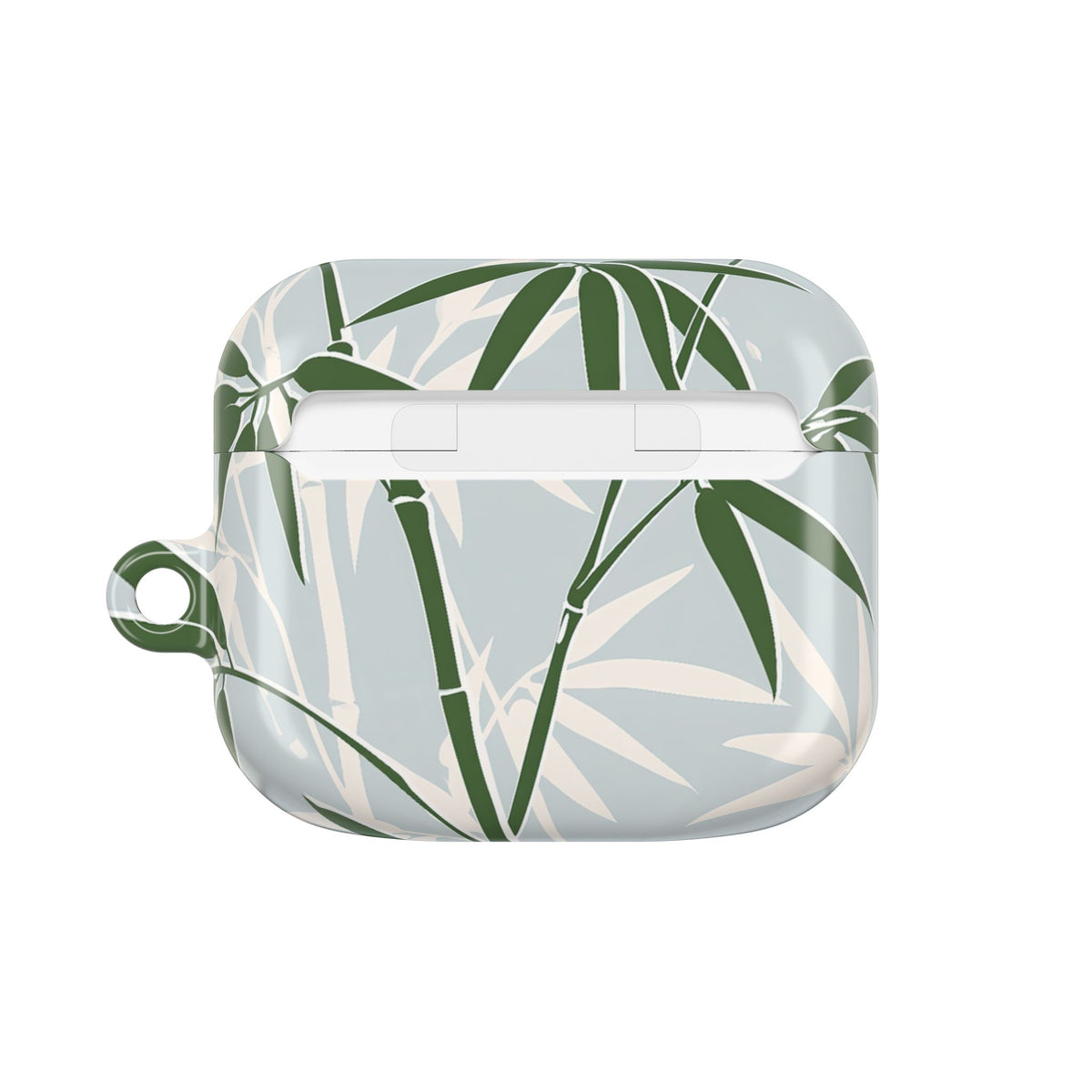 Serene Bamboo · Hard Case for AirPods & AirPods Pro · Green