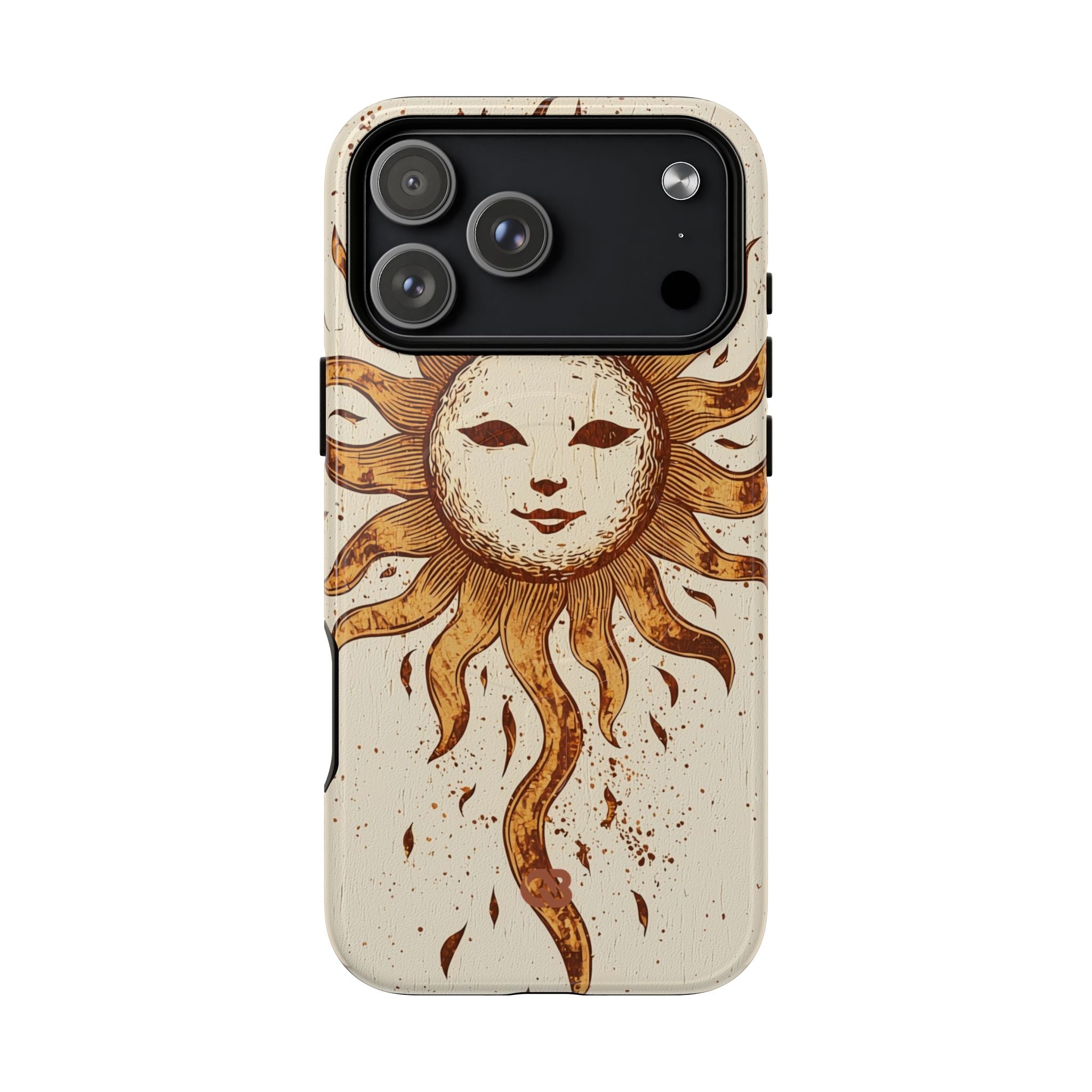 Rustic Solar Mask · Tough+ Phone Case for iPhone · Magsafe