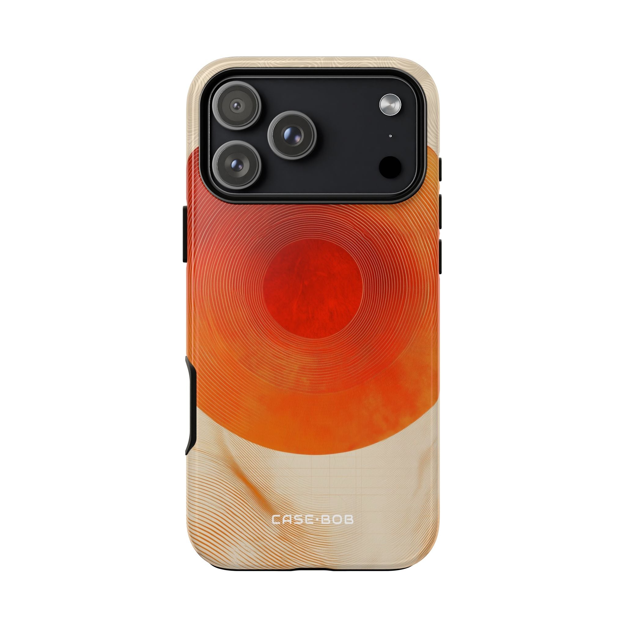 Sunburst Swirl iPhone 17 Pro Max Case - Tough