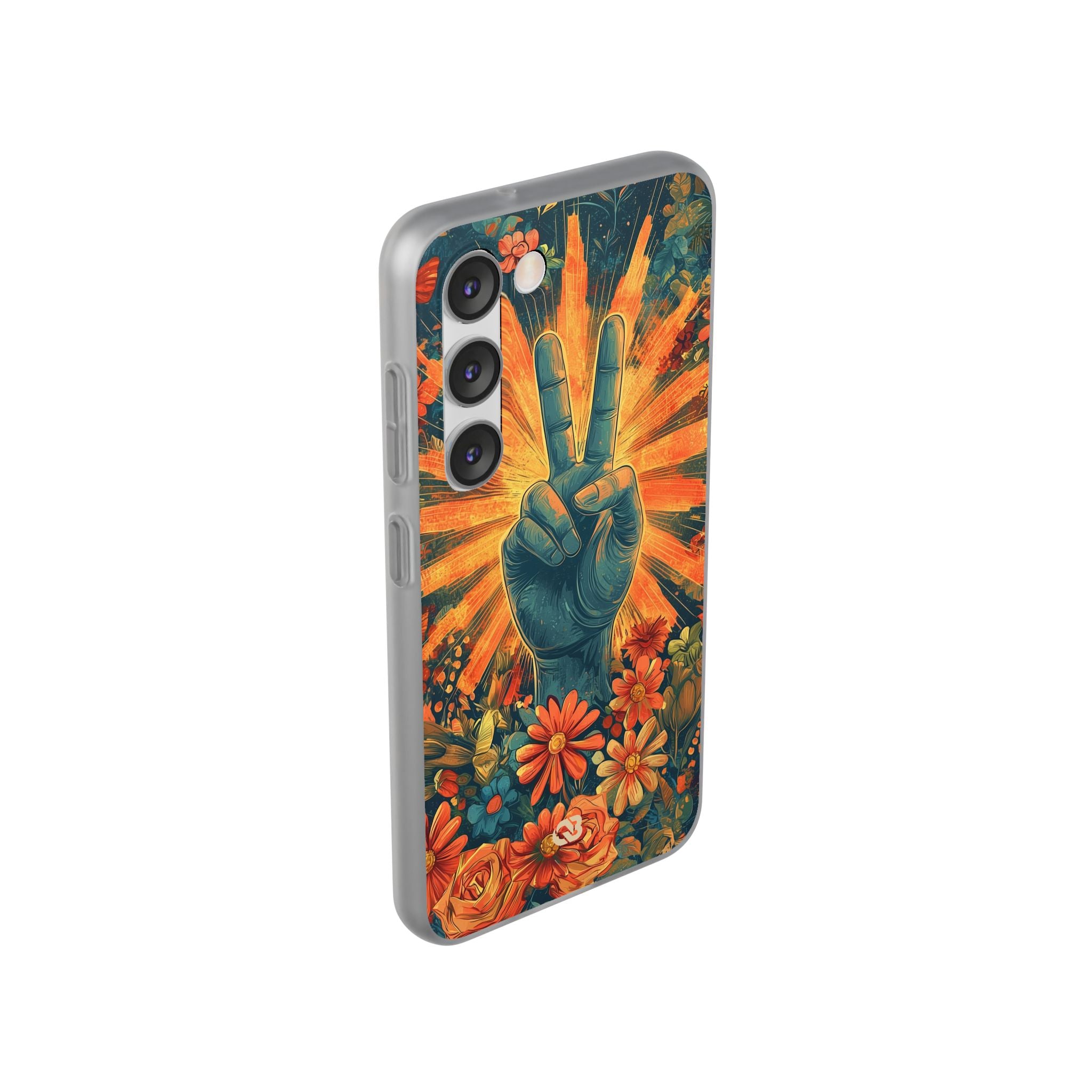 Radiant Peace Bloom · Soft Phone Case for Samsung