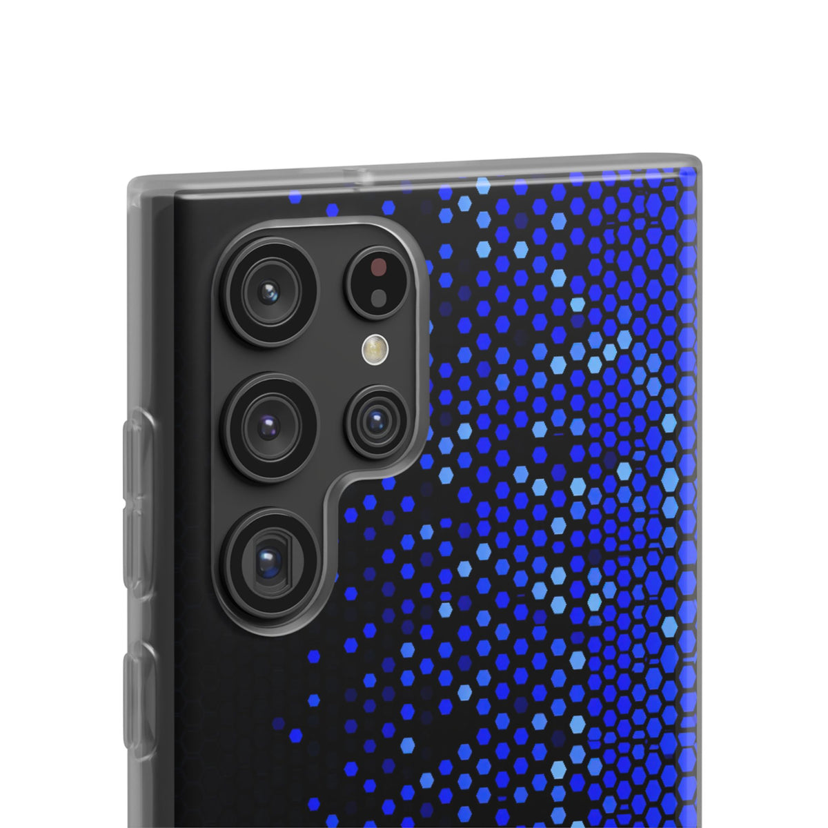 Cobalt Hex Dispersion · Lite Phone Case for Samsung · Blue
