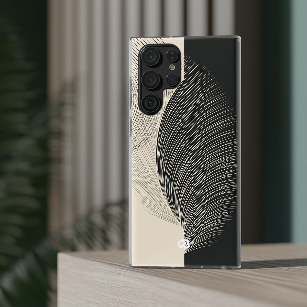 Minimal Frond Study · Lite Phone Case for Samsung · Black