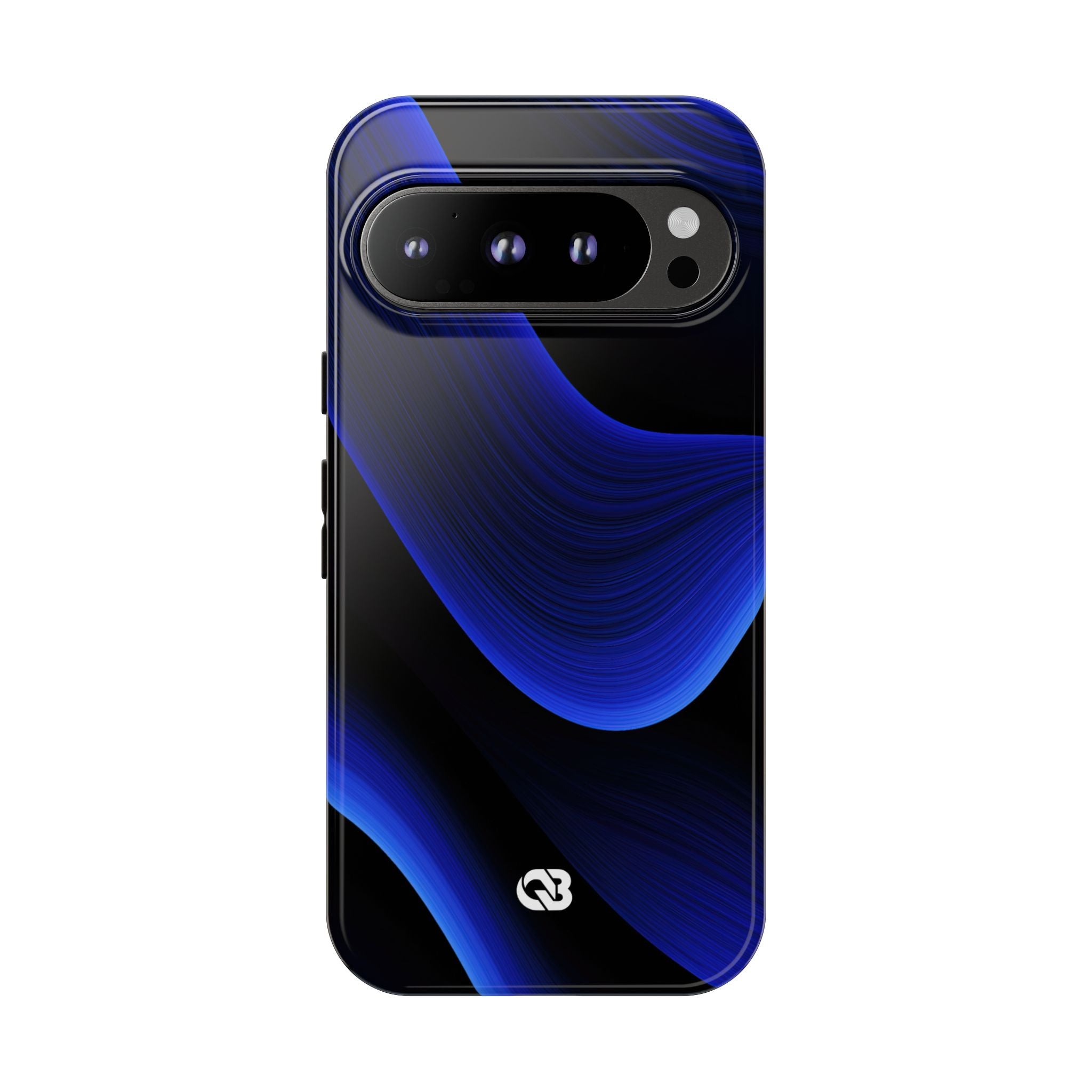 Blue Tough Phone Case for Google Pixel - Electric Cobalt Flow