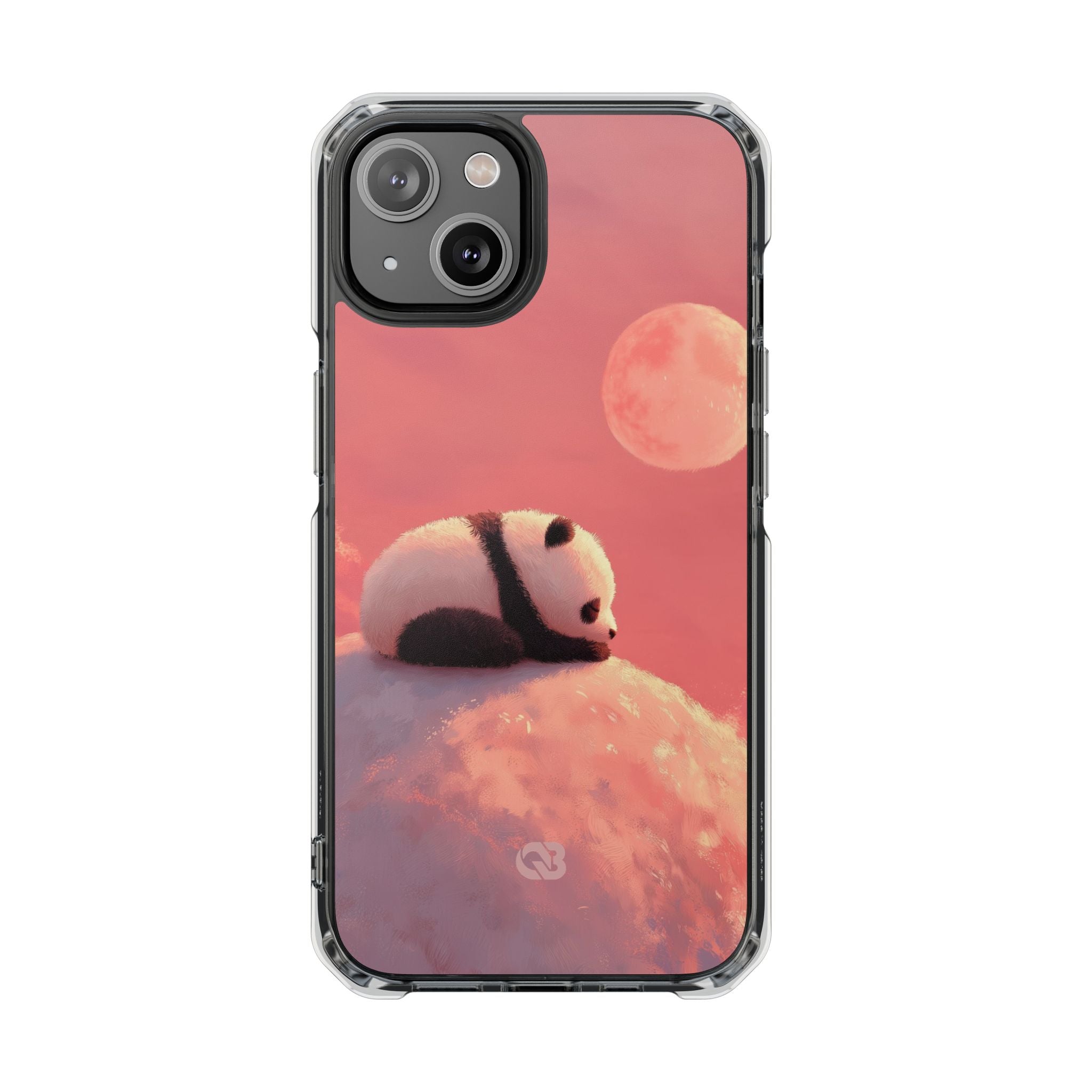 Rose Moon Panda · Impact Coque de téléphone pour iPhone · Magsafe