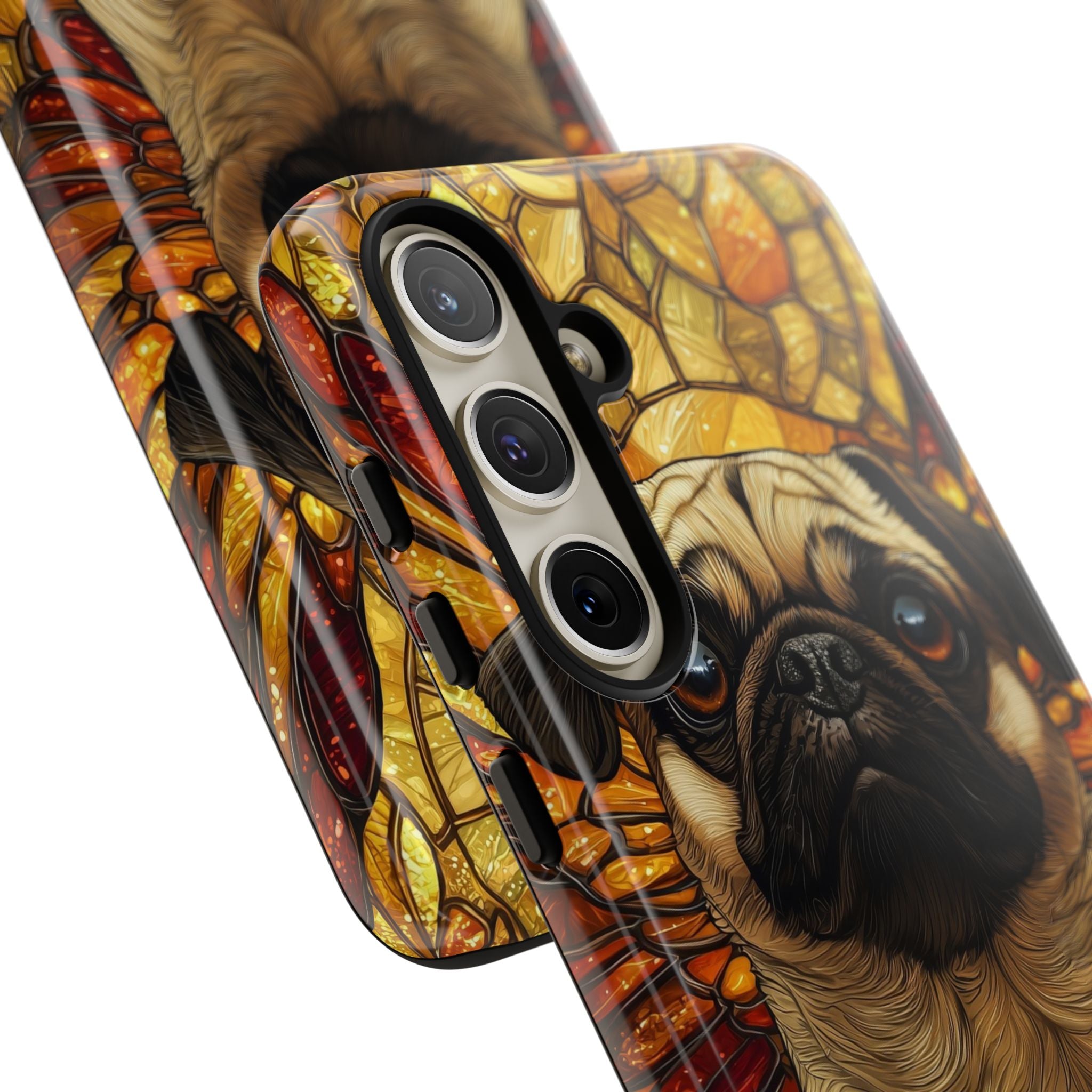 Amber Pug Divinity · Tough Custodia per Samsung