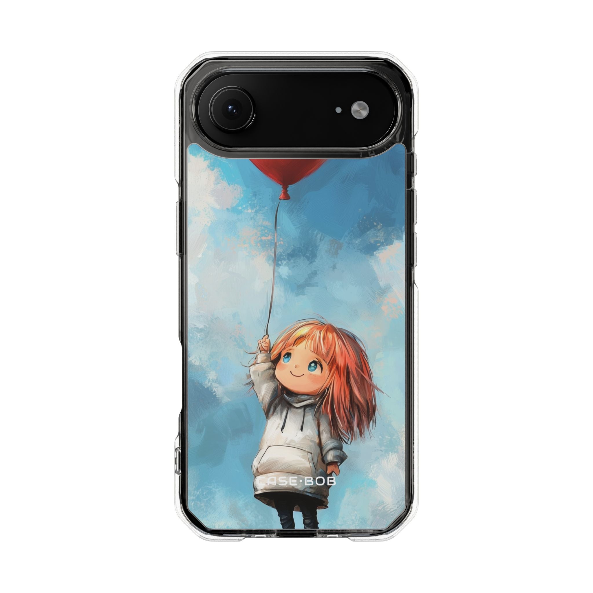 Heart Balloon Glow iPhone 17 Air Case - Impact