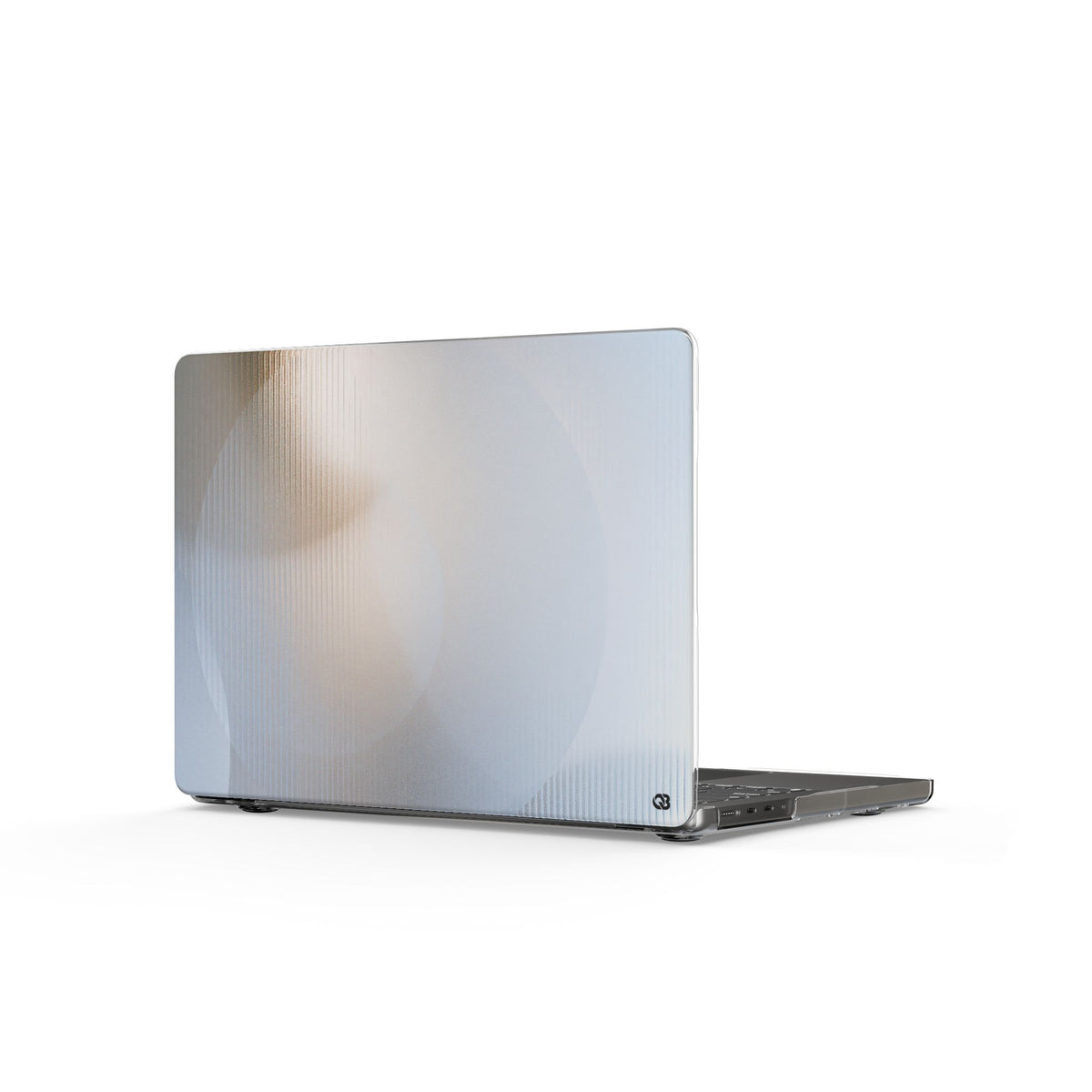 Optical Halo · Clear Hard Case for MacBook · Grey