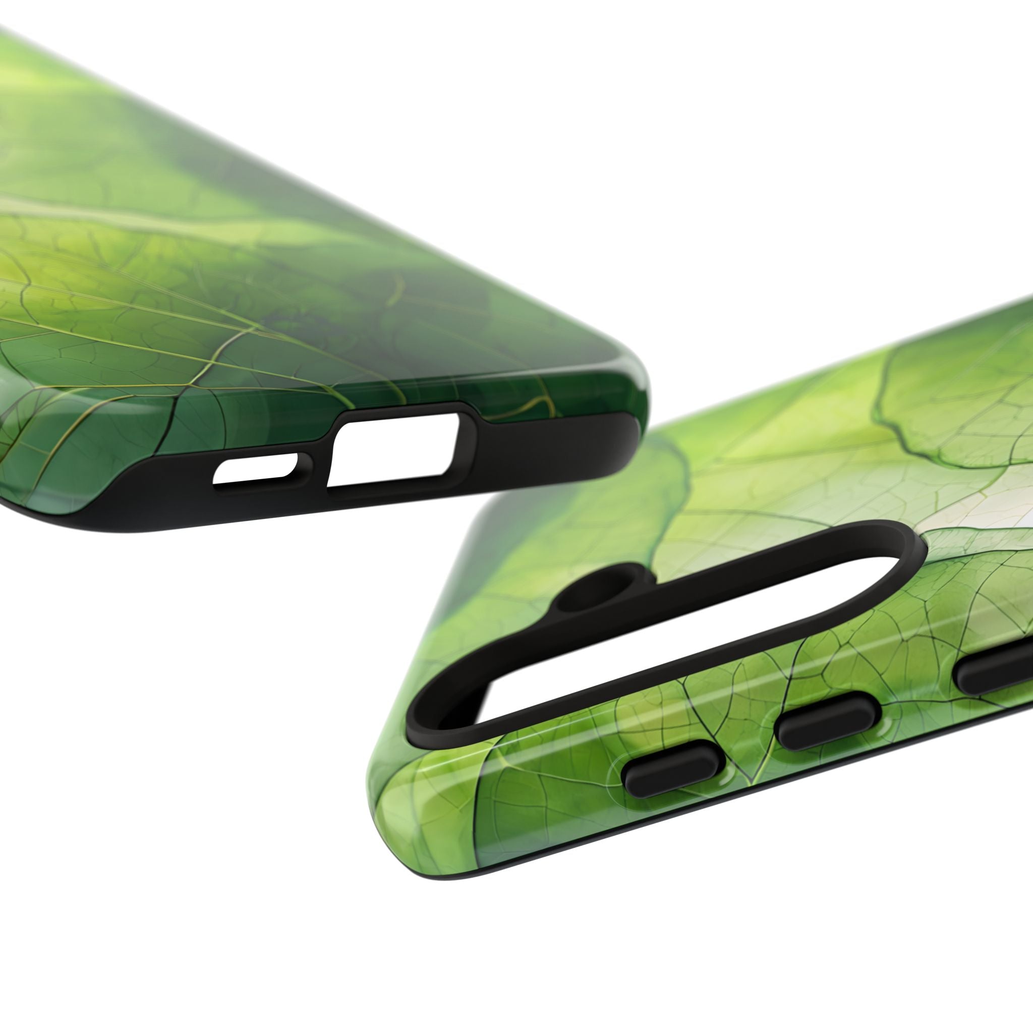 Emerald Leaf Veins · Tough Phone Case for Samsung