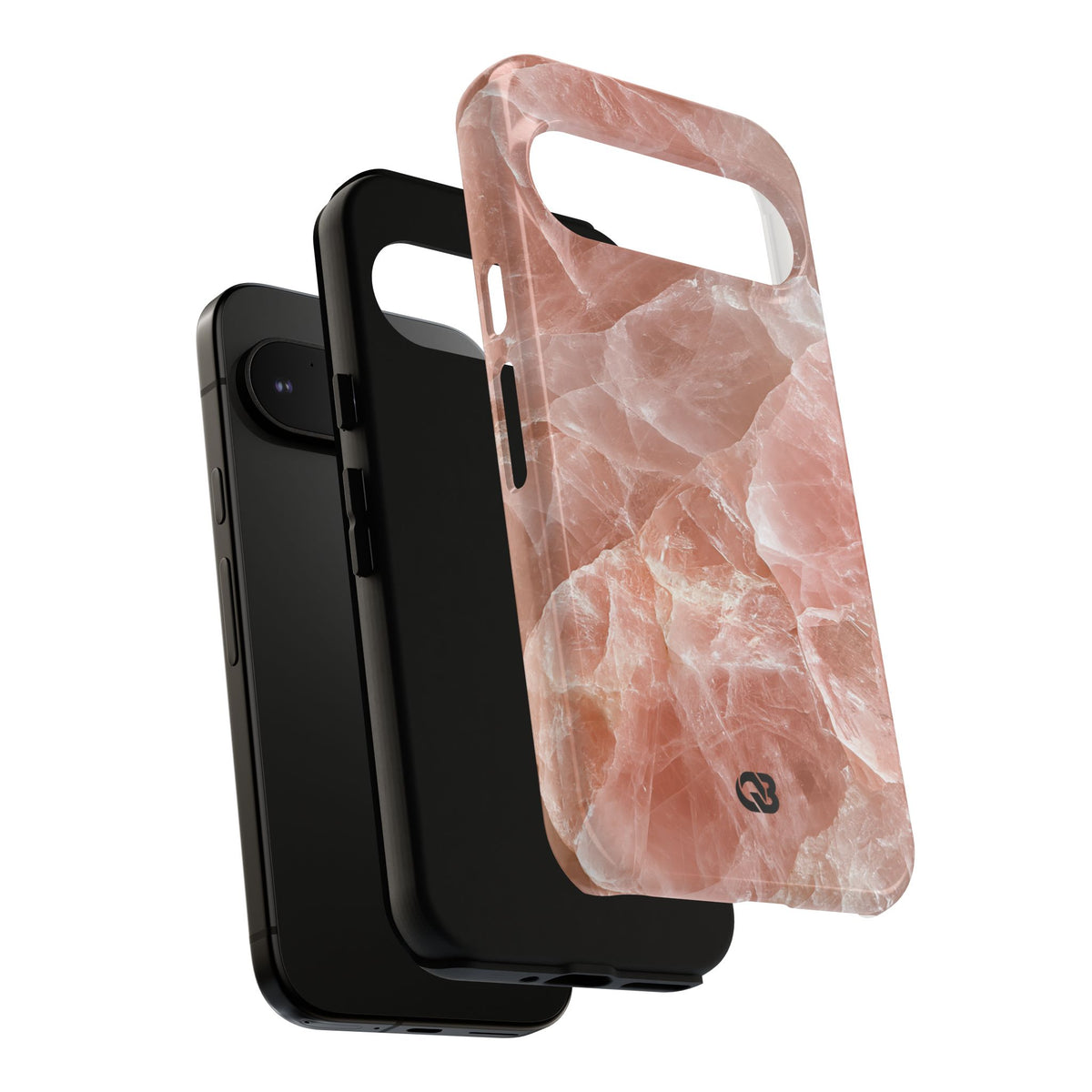 Rose Quartz Facet · Tough Phone Case for Pixel · Pink