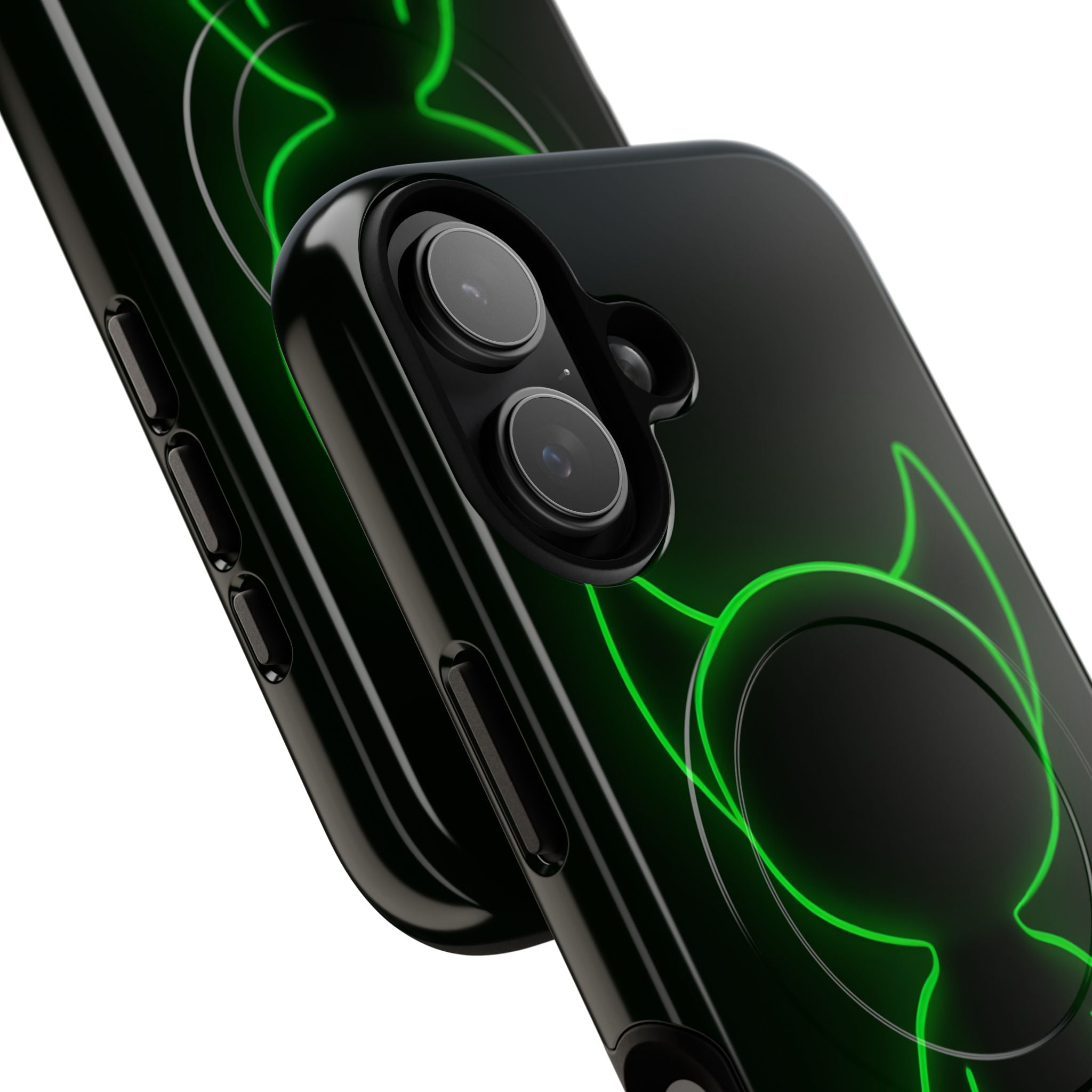 Neon Horned Glow iPhone 17 Case - Tough+ - CASE•BOB