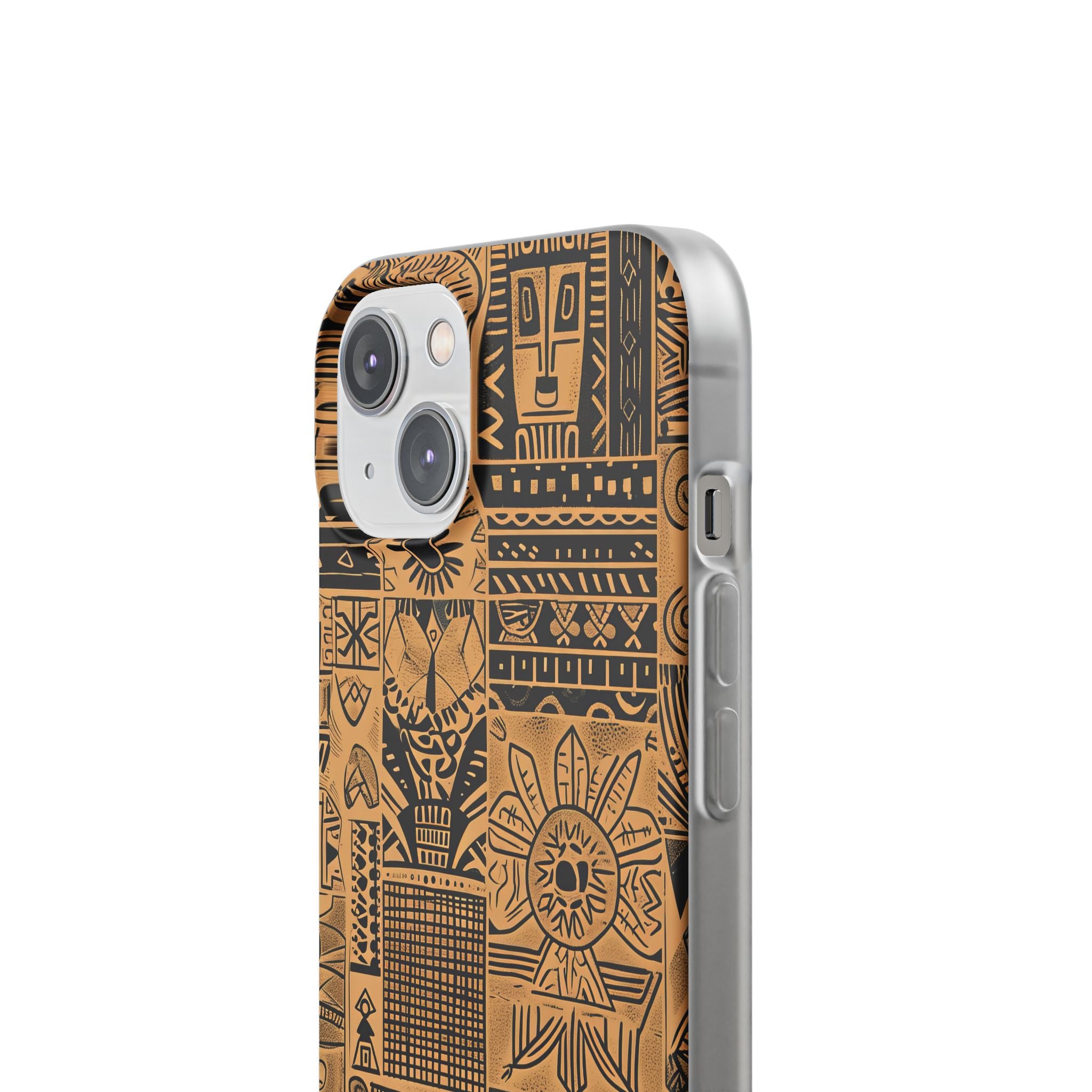 Tribal Faces iPhone 14 Case - Soft