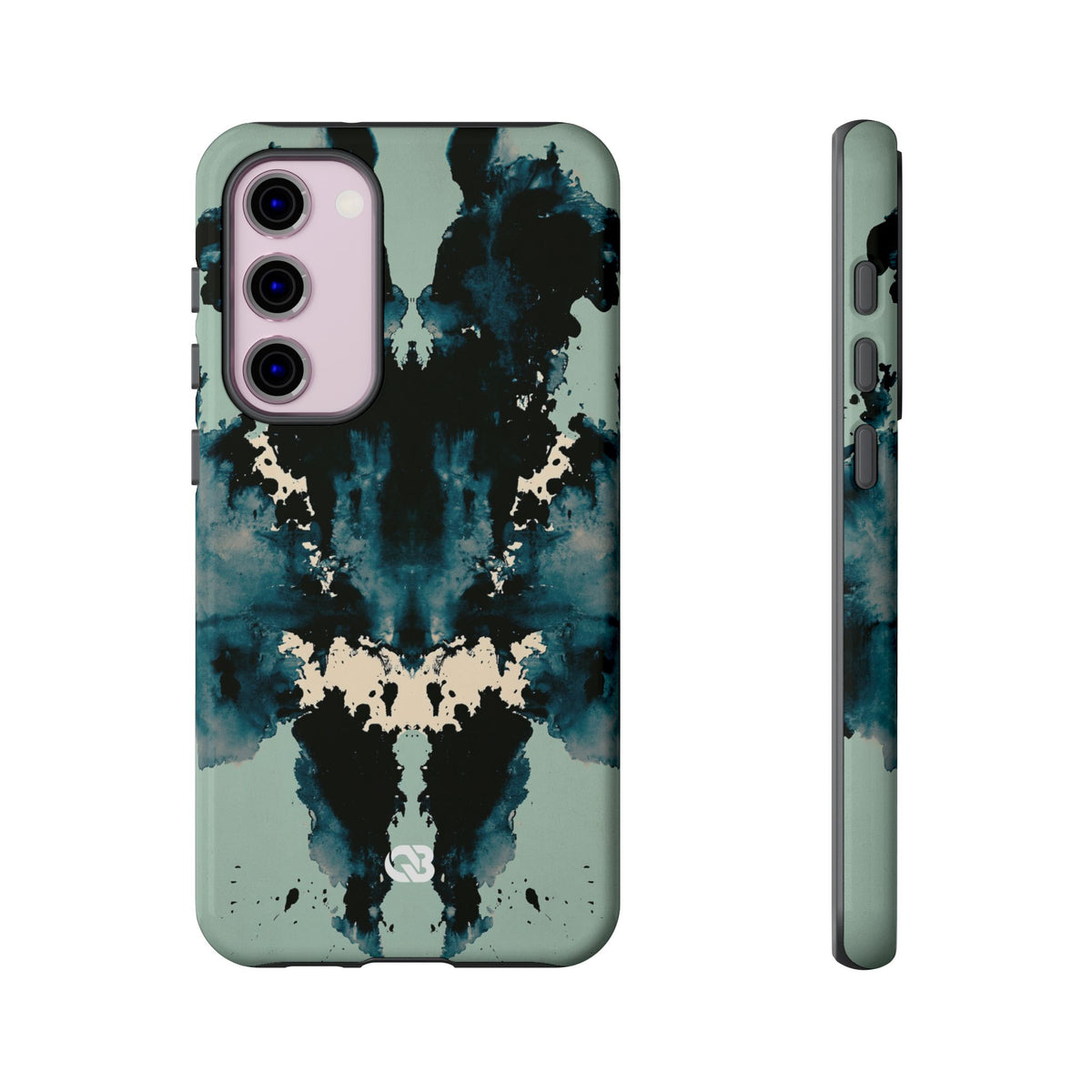 Rorschach Ink Void · Tough Phone Case for Samsung · Black