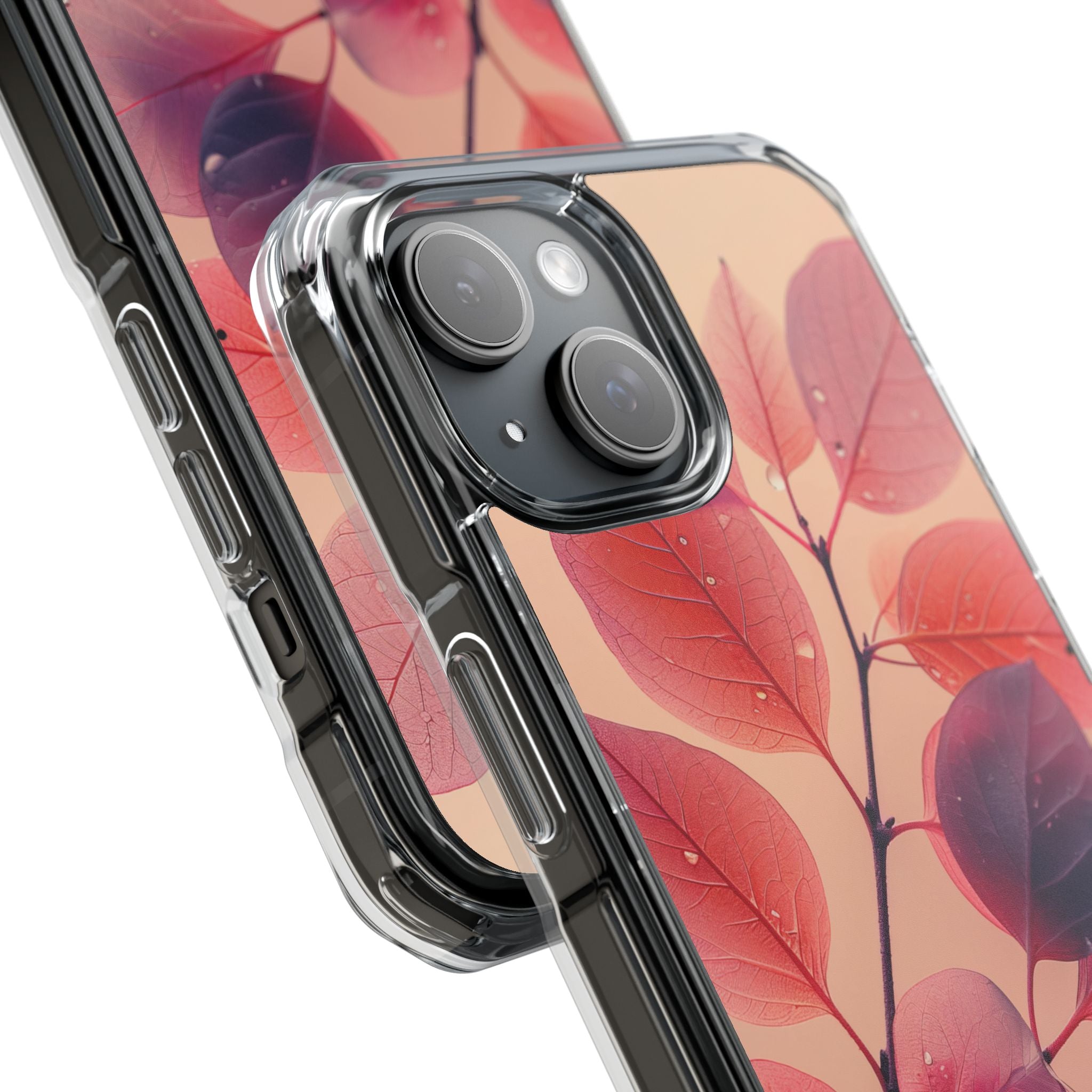 Dewy Magenta Foliage · Impact Phone Case for iPhone · Magsafe