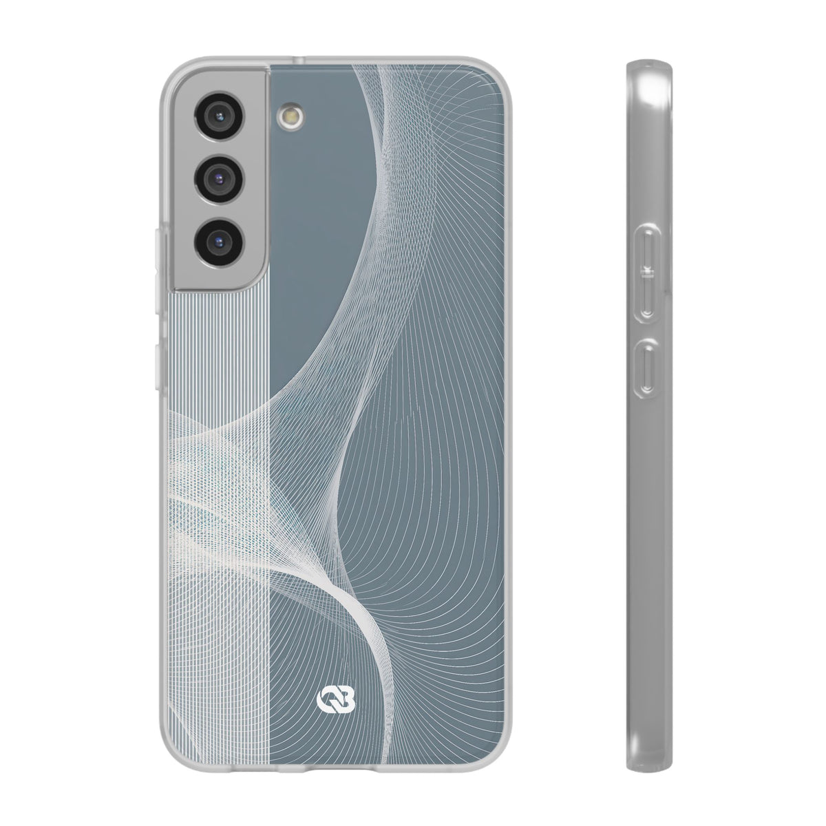 Grey Lite Phone Case for Samsung - Slate Mesh Horizon